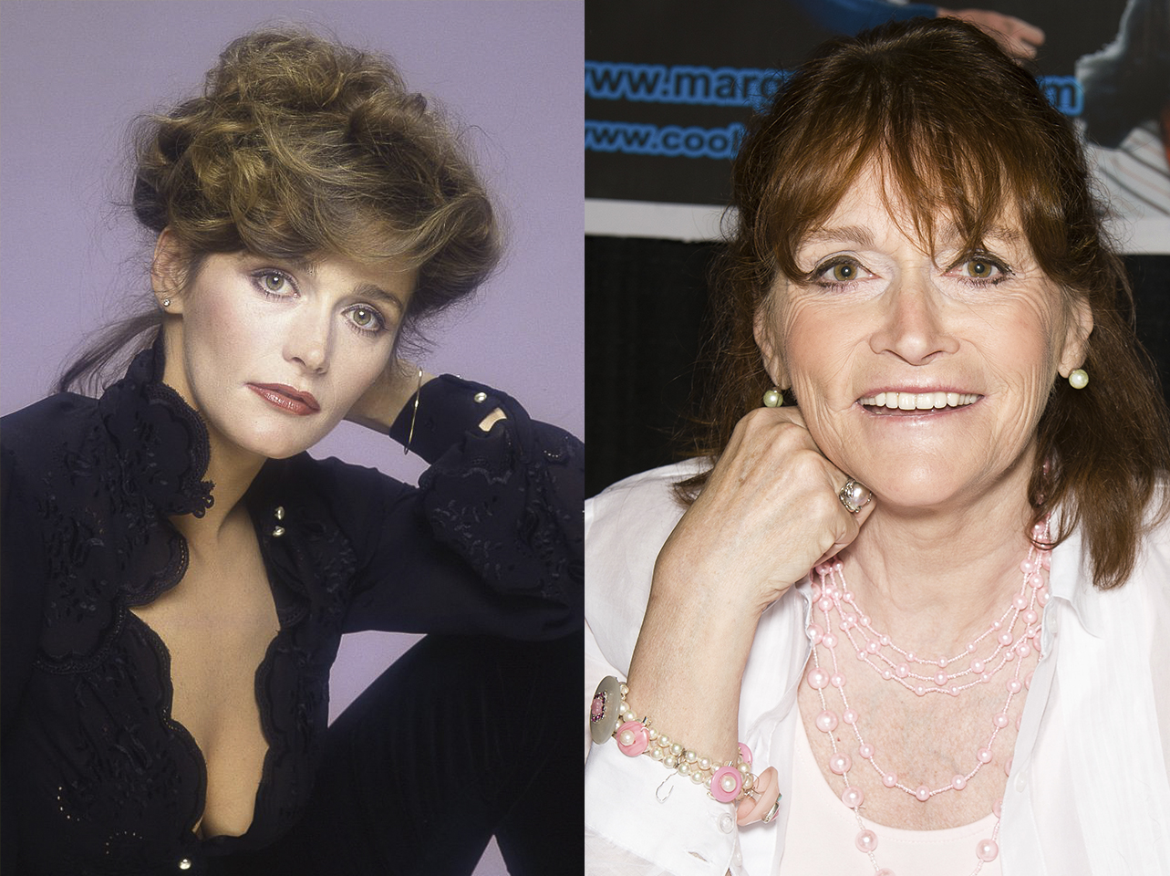 Margot Kidder im Jahr 1985 | Margot Kidder im Jahr 2011 | Quelle: Getty Images