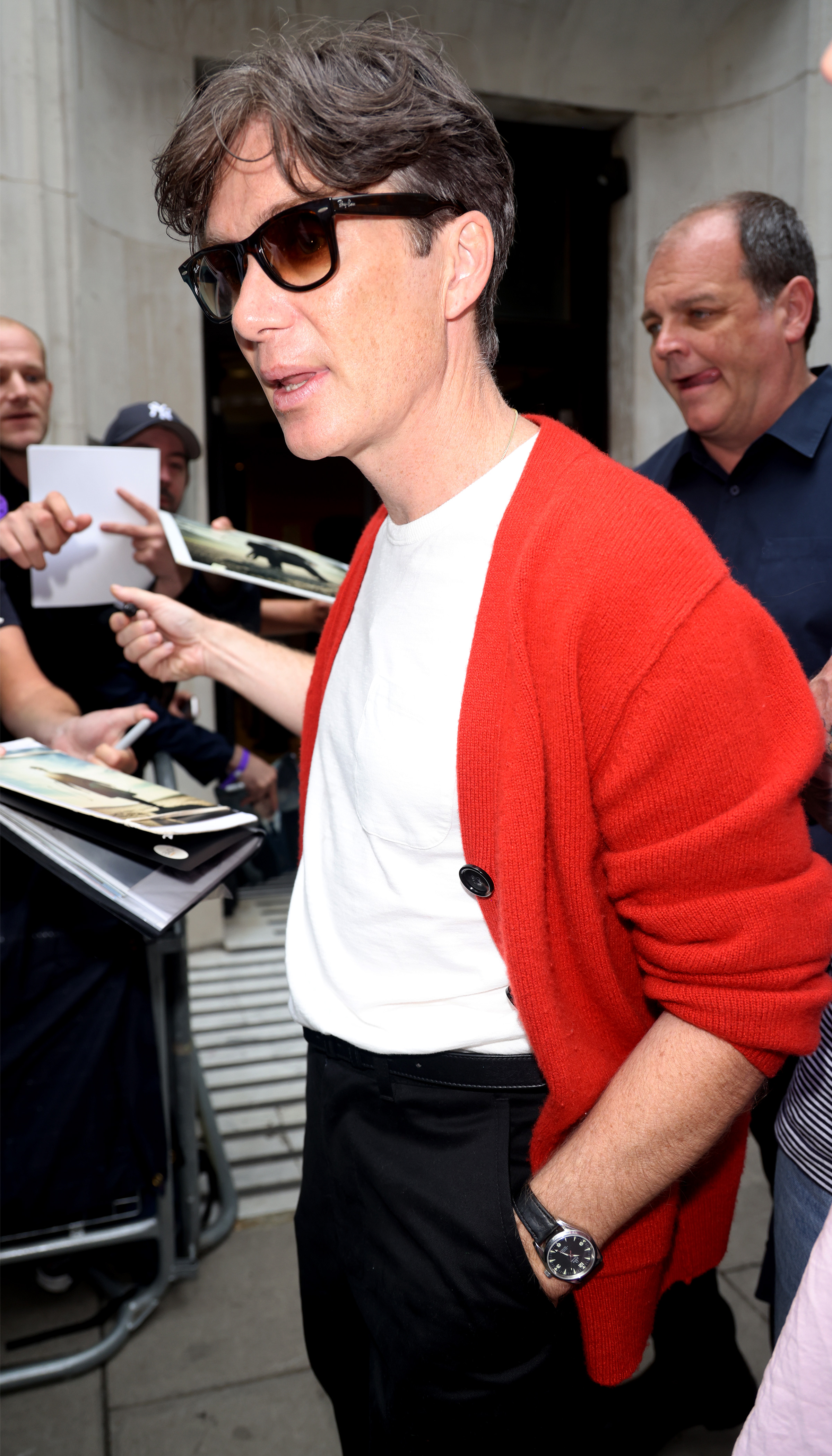 Cillian Murphy, gesehen bei BBC Radio 2 in London, England am 13. Juli 2023 | Quelle: Getty Images