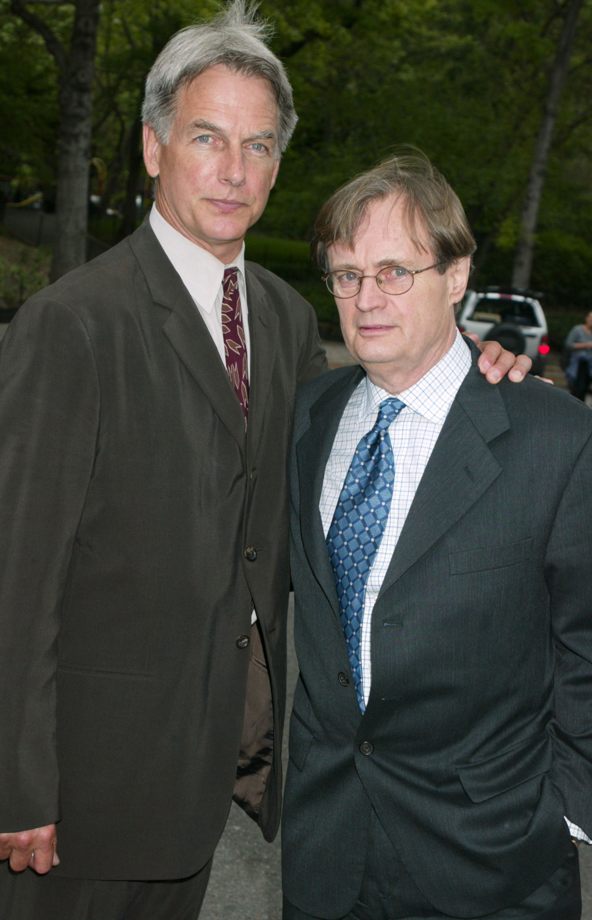 Mark Harmon und David McCallum CBS Television Network UpFront Party in New York City am 14. Mai 2003 | Quelle: Getty Images