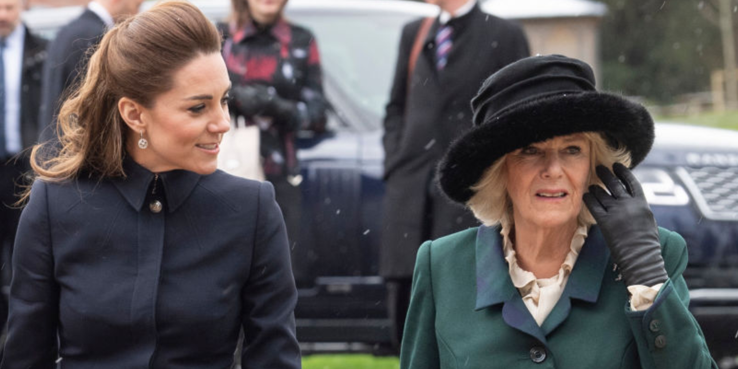 Prinzessin Catherine und Königin Camilla | Quelle: Getty Images