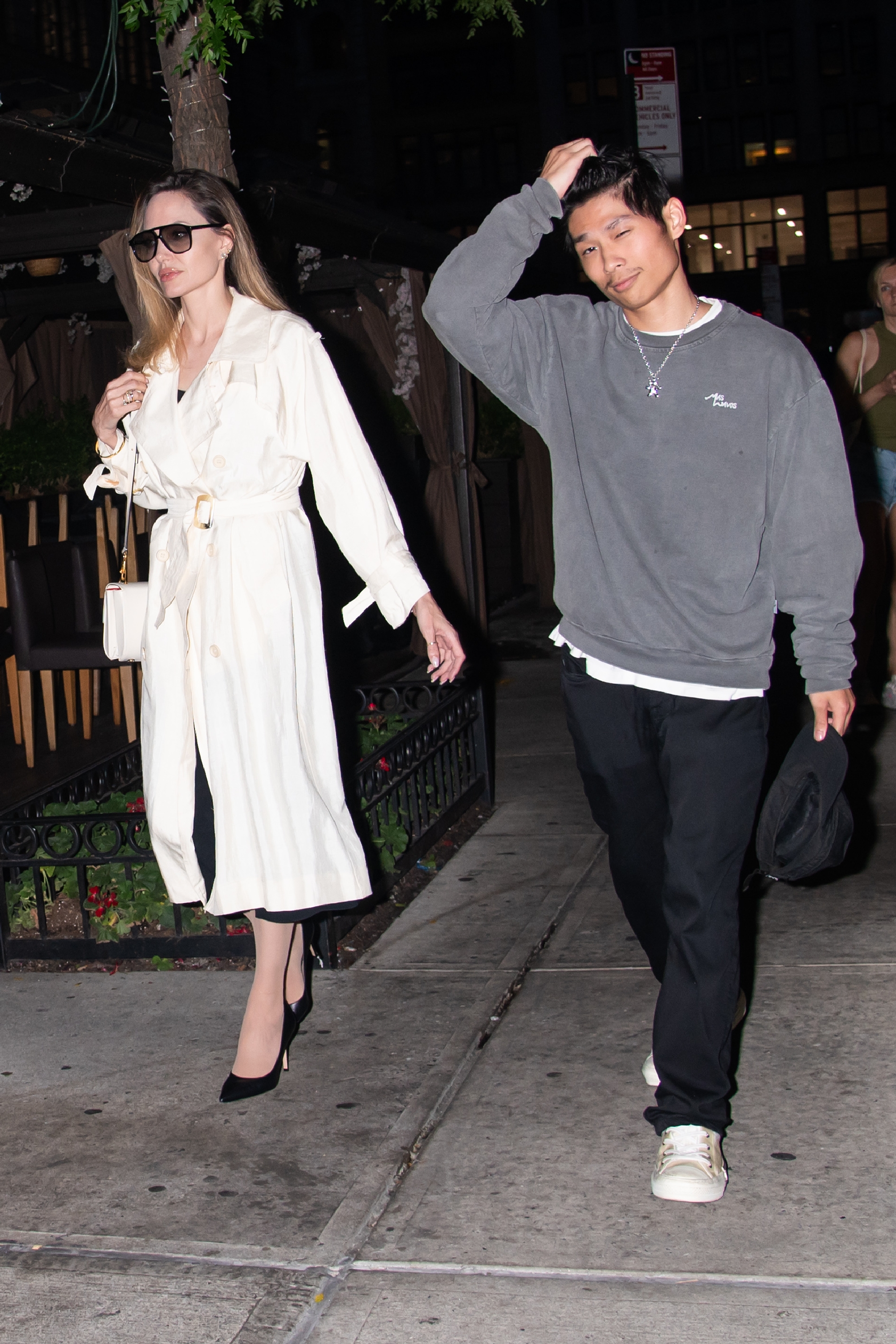 Angelina Jolie und Pax Jolie-Pitt, fotografiert am 26. Juni 2023 in New York. | Quelle: Getty Images