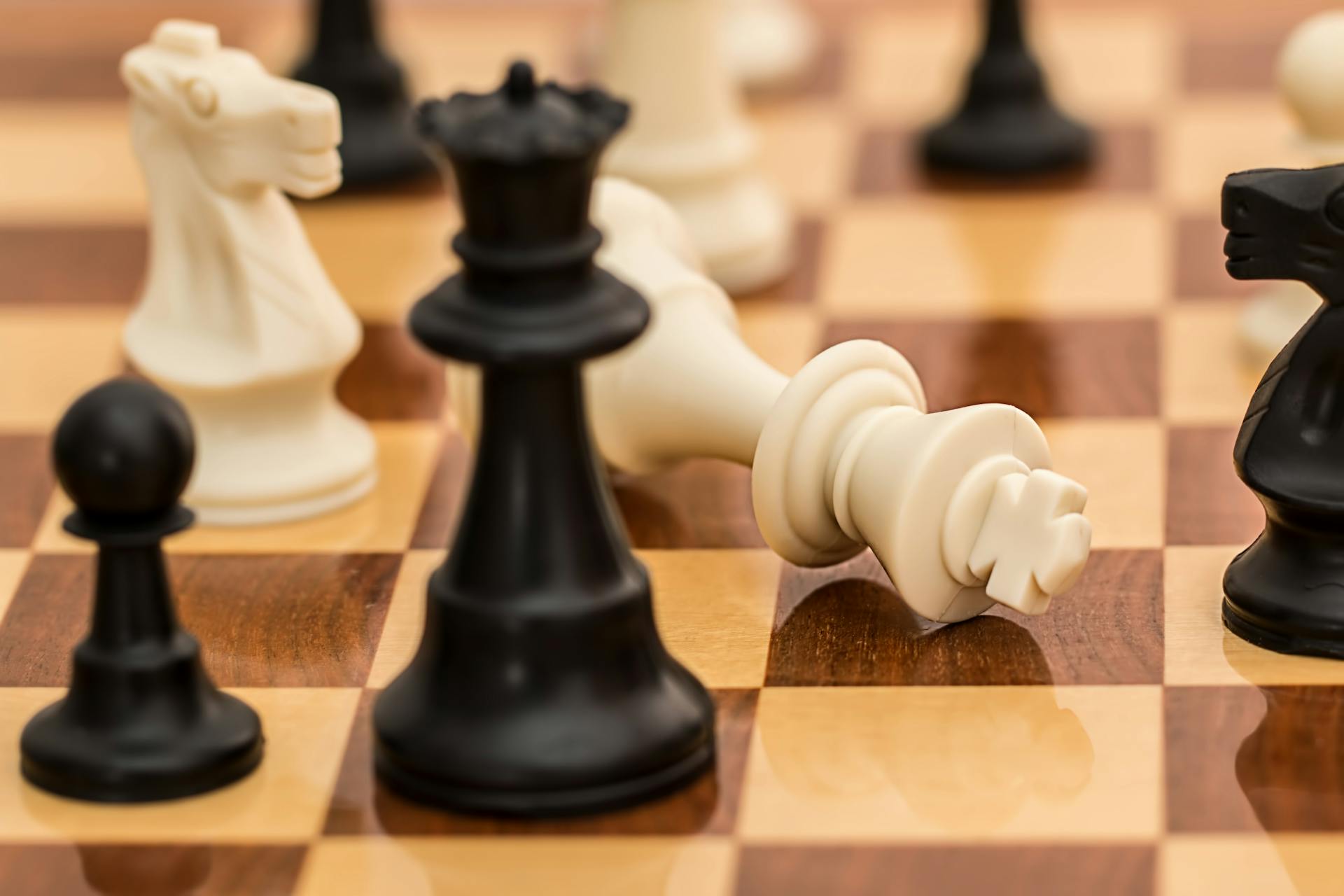 Ein Schachbrett-Spiel | Quelle: Pexels