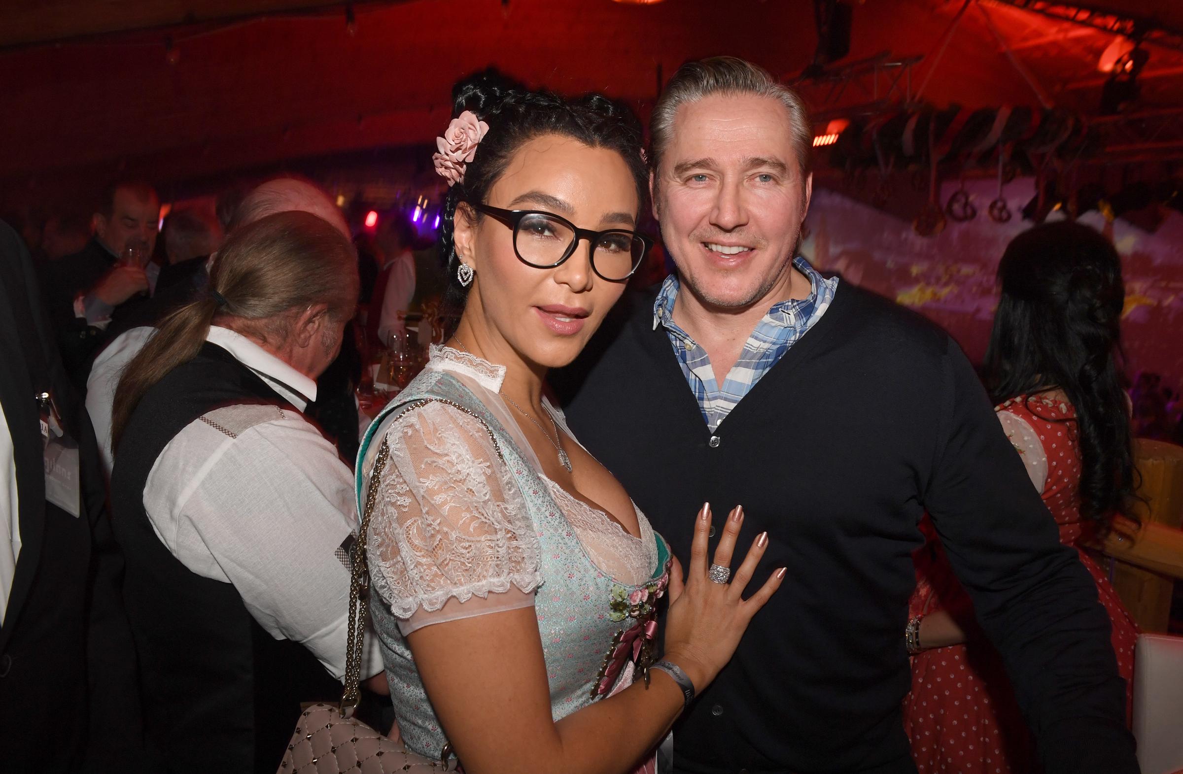 Verona und Franjo Pooth 2019 in Going, Österreich | Quelle: GettyImages