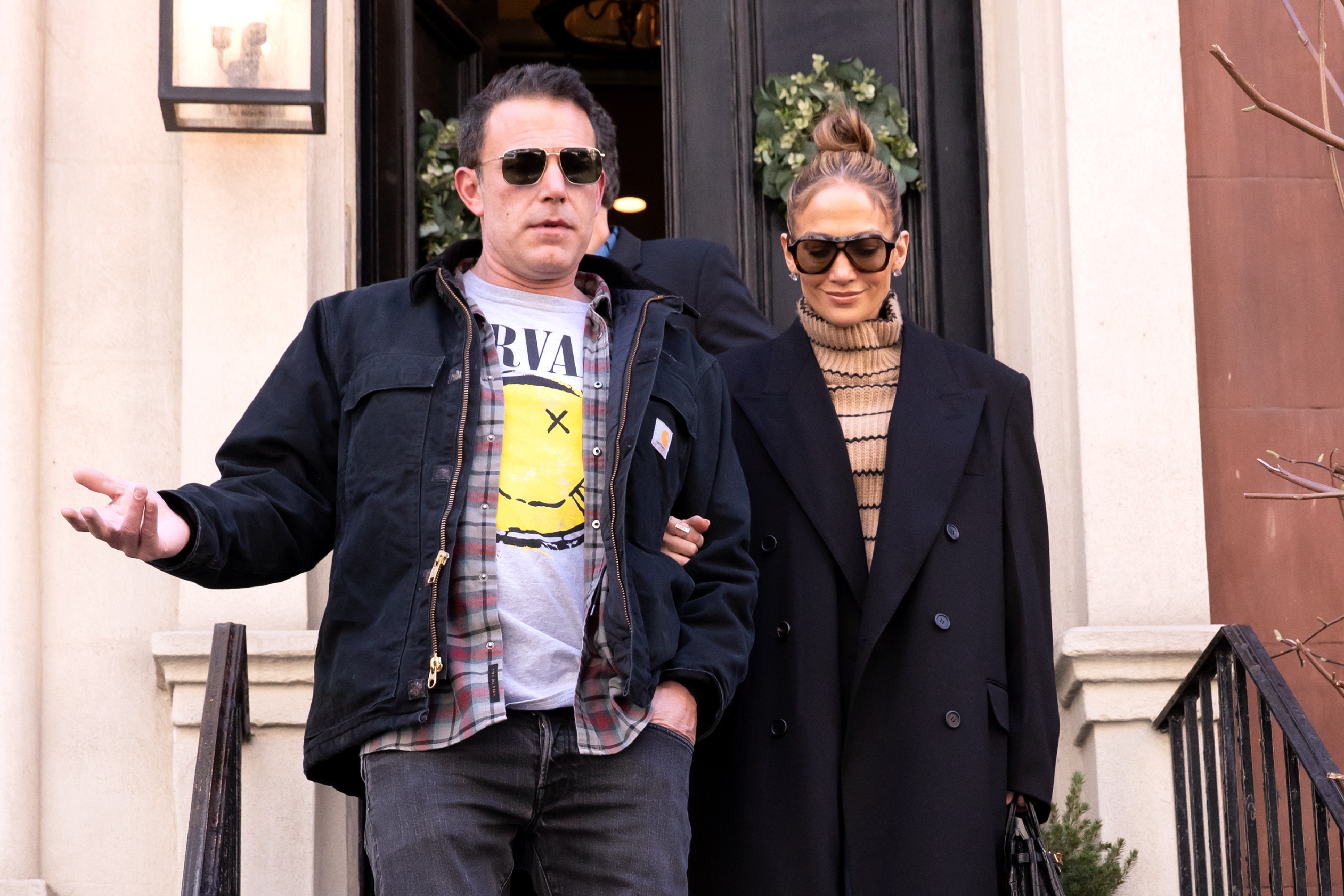 Ben Affleck und Jennifer Lopez, fotografiert am 30. März 2024 in New York. | Quelle: Getty Images