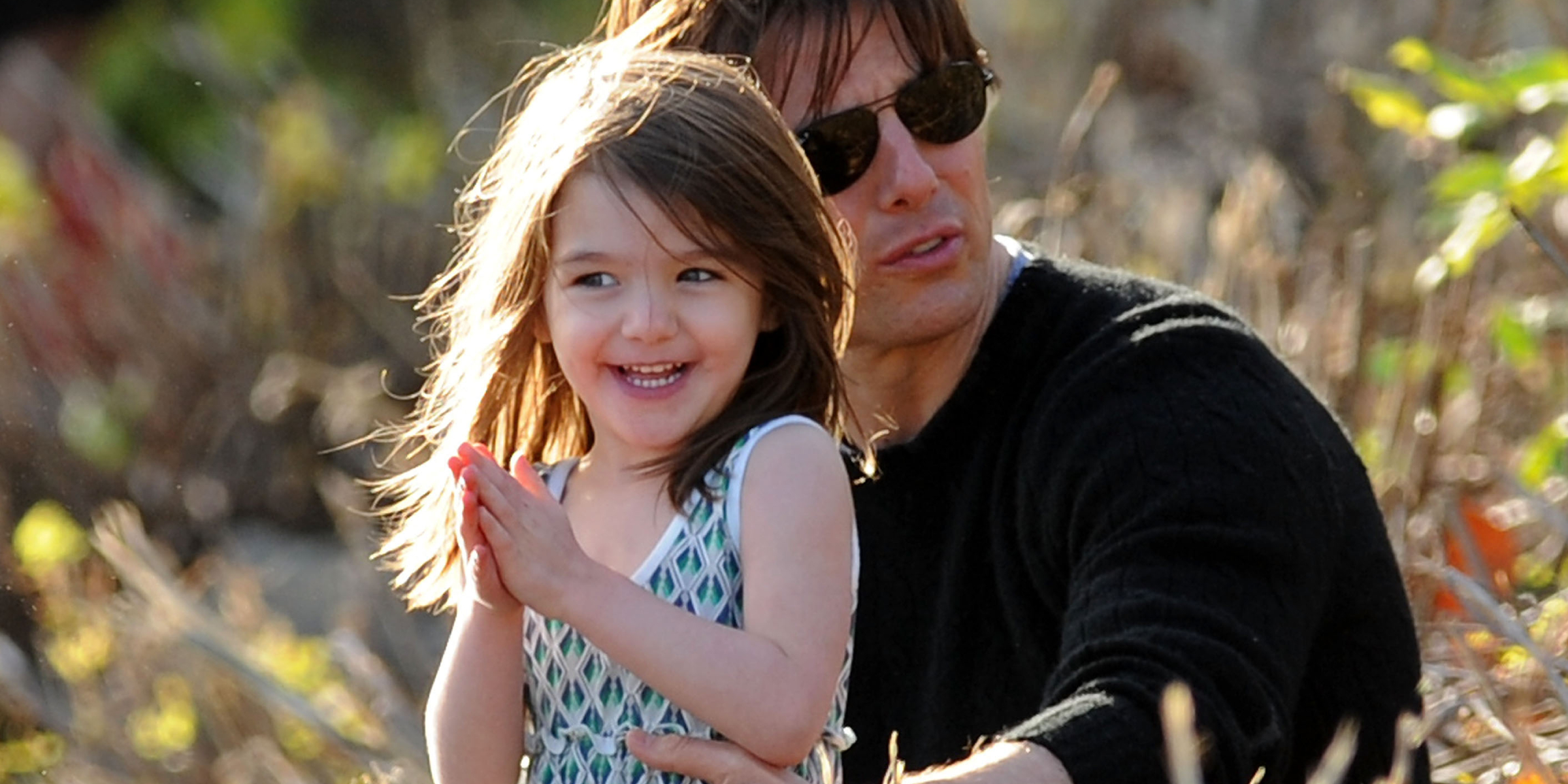 Suri und Tom Cruise | Quelle: Getty Images
