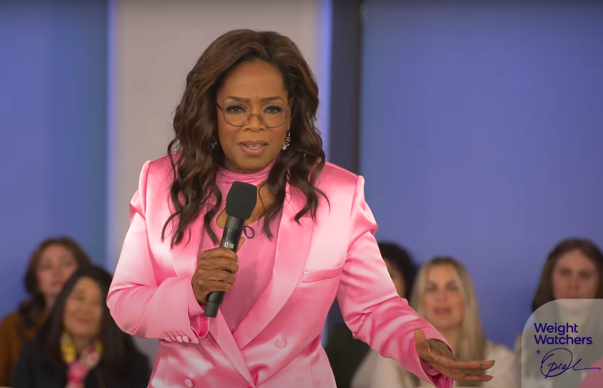 Oprah Winfrey spricht während der Sendung "Making the Shift" auf WeightWatchers, aufgenommen am 9. Mai 2024 | Quelle: YouTube/WeightWatchers
