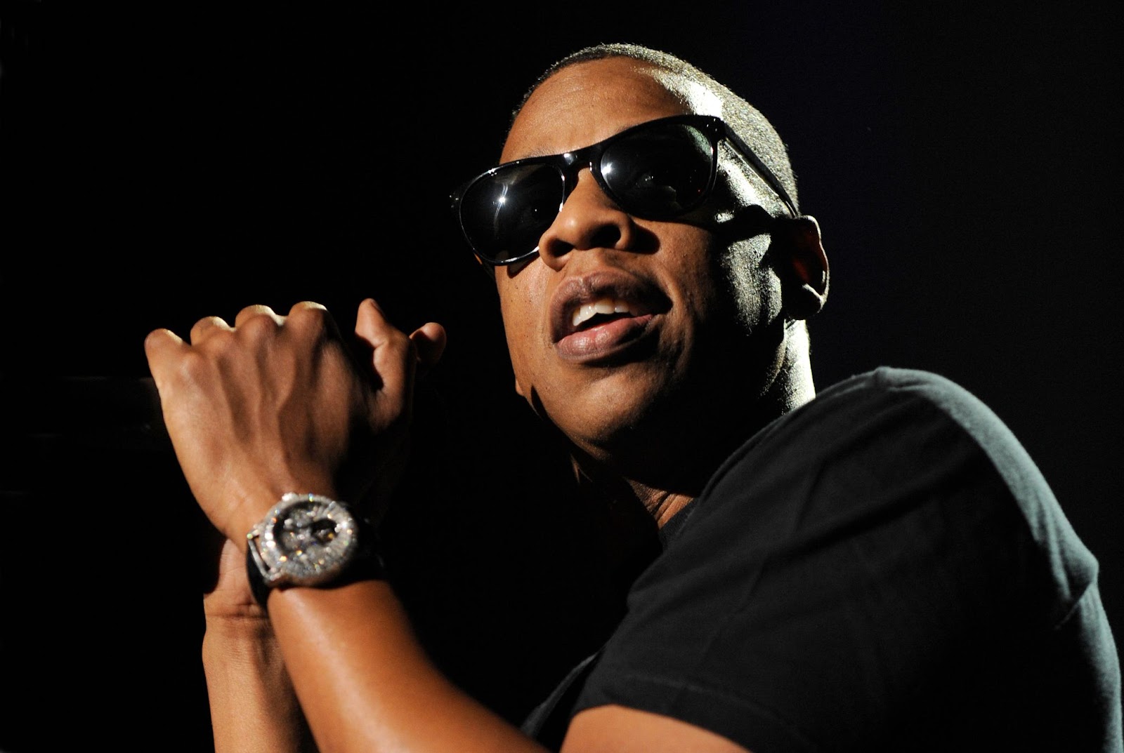 Jay-Z bei einem Auftritt im Save Mart Center am 7. November 2009 in Fresno, Kalifornien. | Quelle: Getty Images