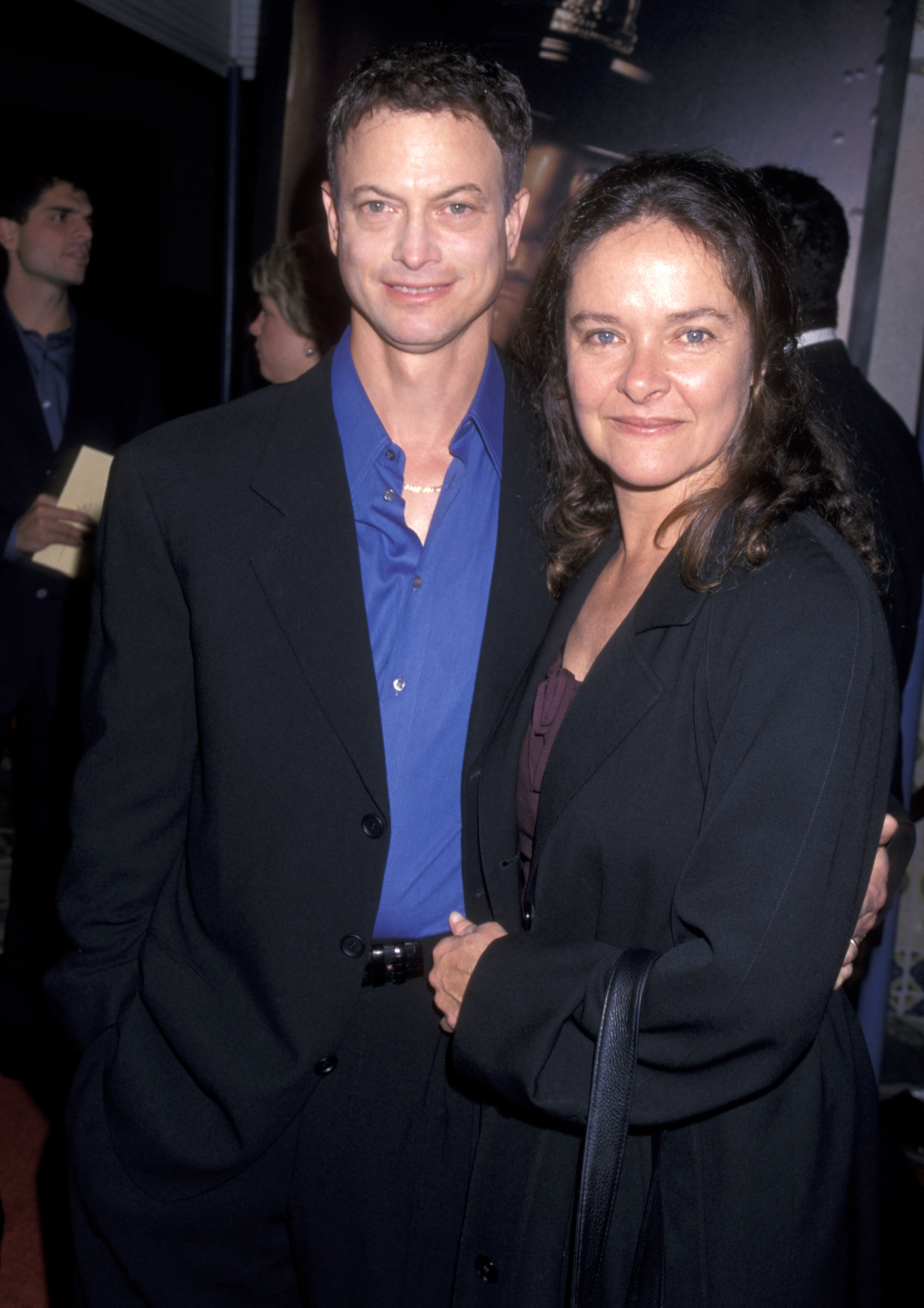 Gary Sinise und seine Frau Moira Harris während der Benefiz-Premiere von "The Green Mile" im Mann Village Theatre in Westwood, Kalifornien | Quelle: Getty Images