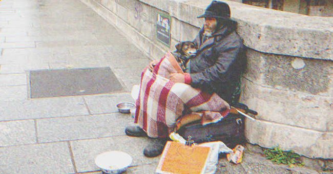 Jana hätte nie gedacht, dass der obdachlose Bettler jemand sein könnte, den sie kannte | Quelle: Shutterstock