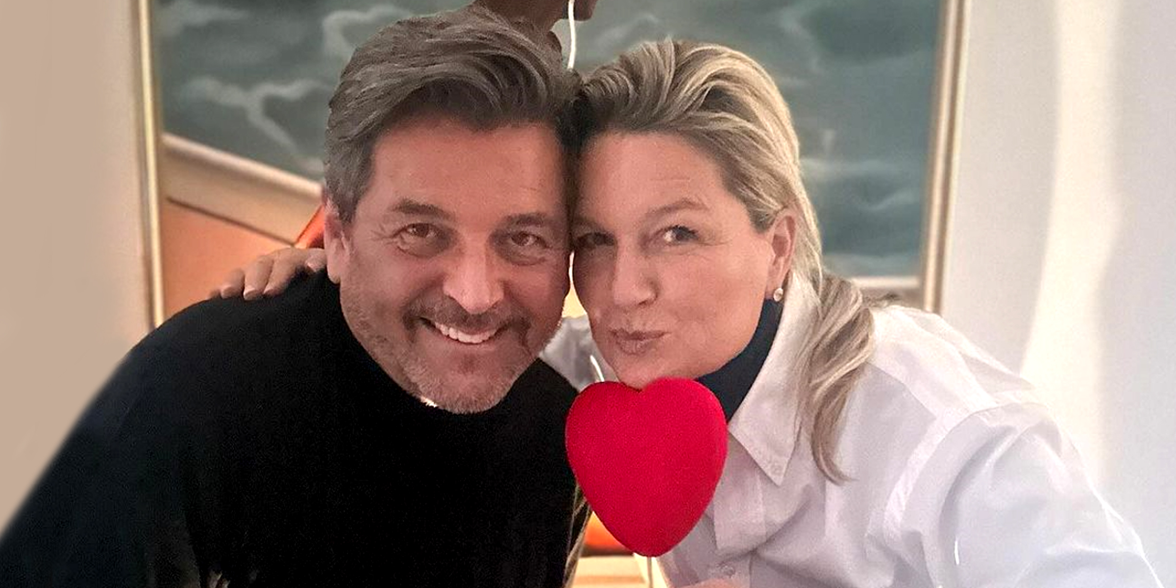 Thomas Anders und Frau Claudia | Quelle: Getty Images
