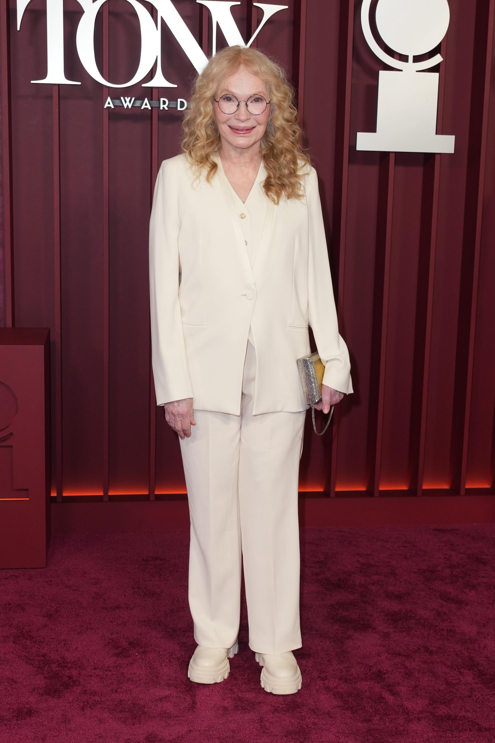 Mia Farrow fotografiert bei den 78th Annual Tony Awards am 8. Juni 2025 in New York City. | Quelle: Getty Images