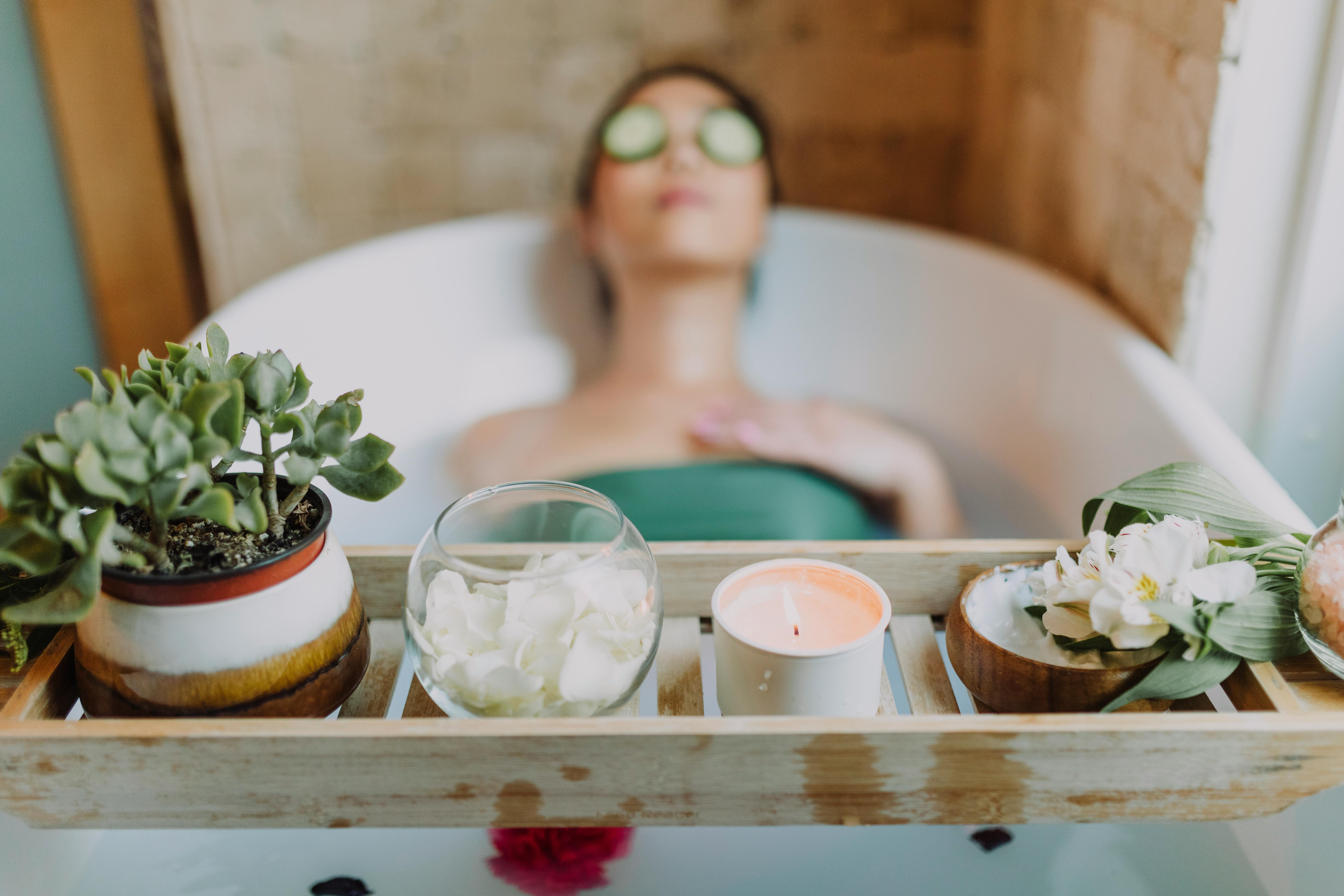 Eine Frau in einem SPA | Quelle: Pexels