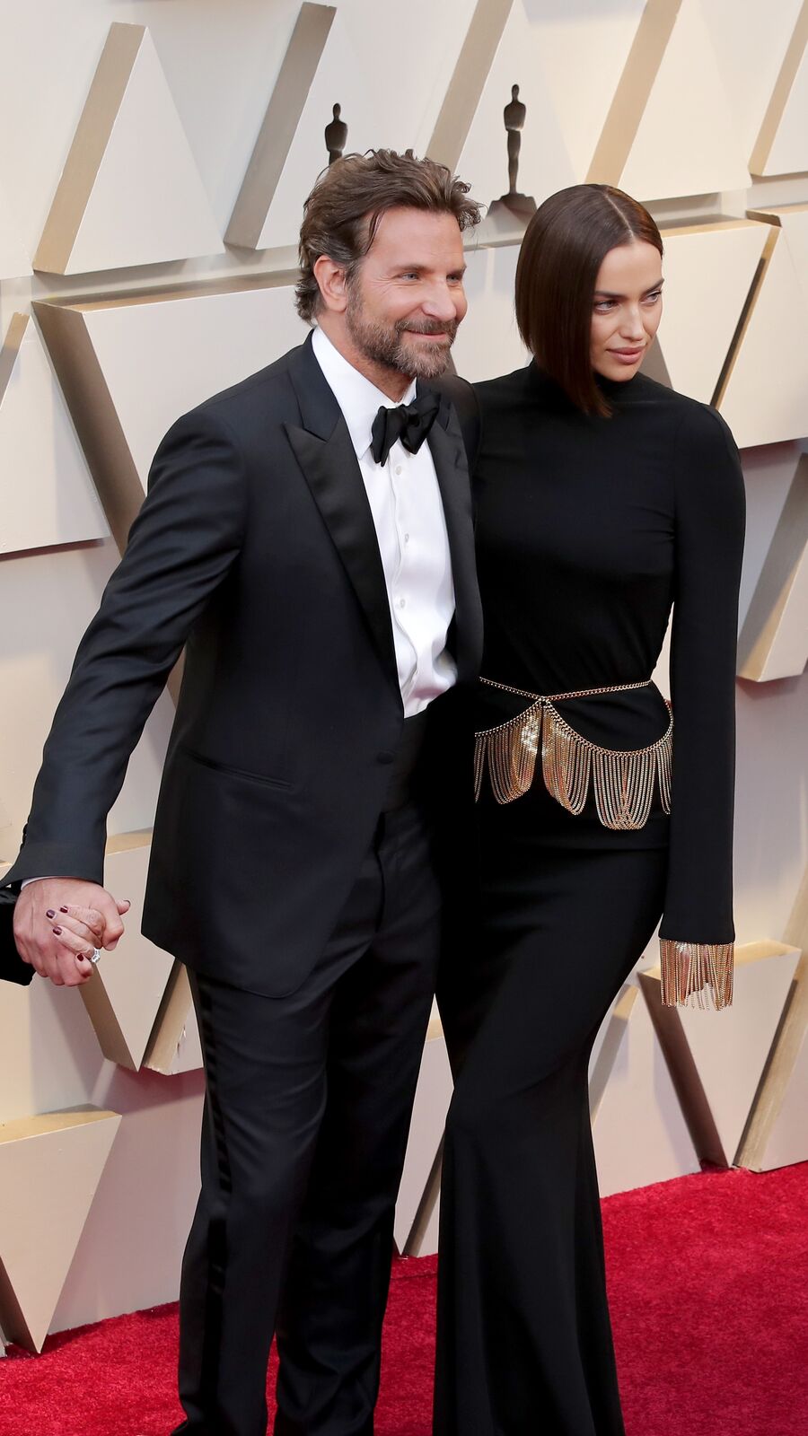 Bradley Cooper und Irina Shayk am 24. Februar 2019 in Hollywood, Kalifornien | Quelle: Getty Images