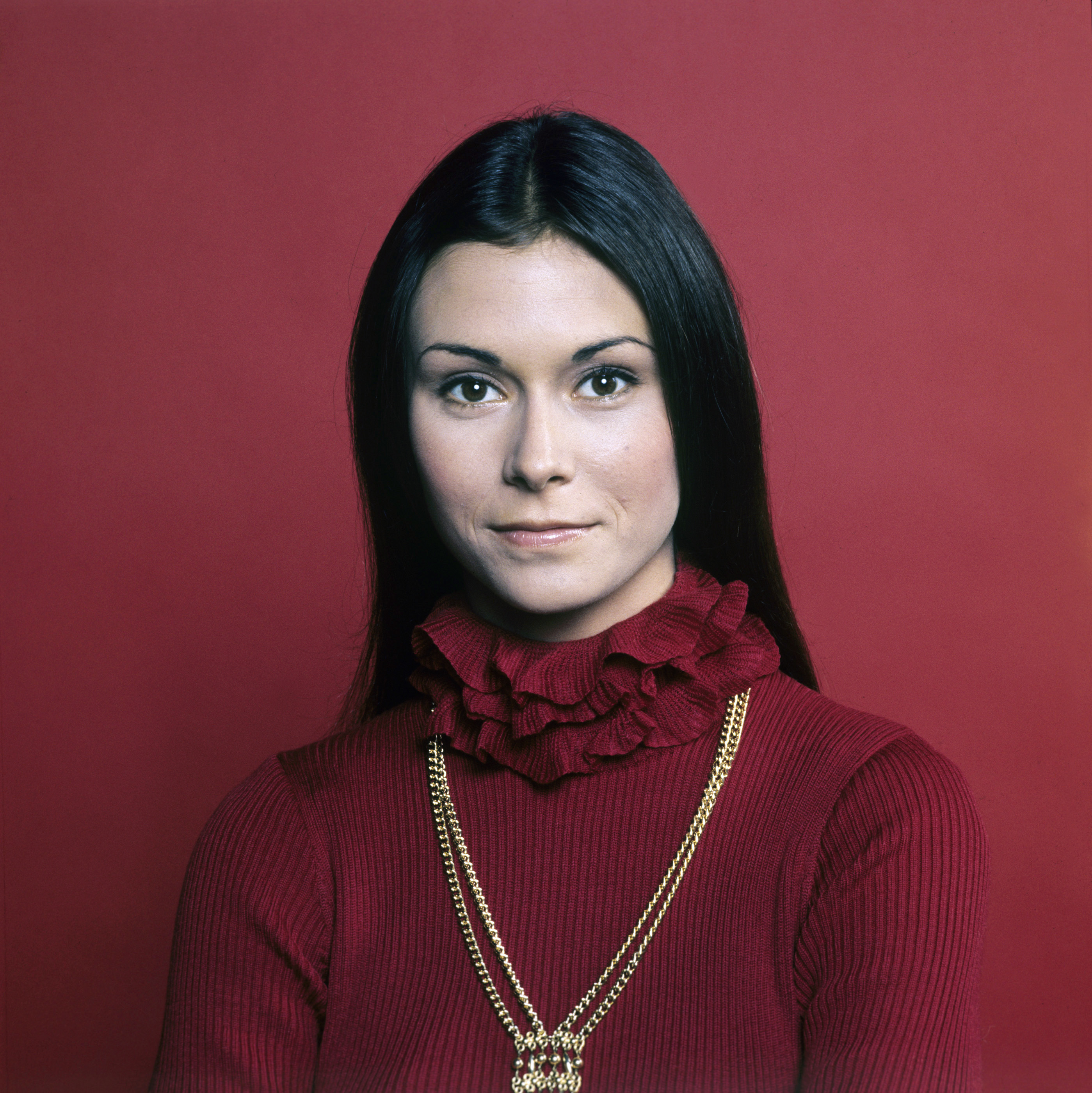 Kate Jackson am Set von "The Rookies", 1972 | Quelle: Getty Images