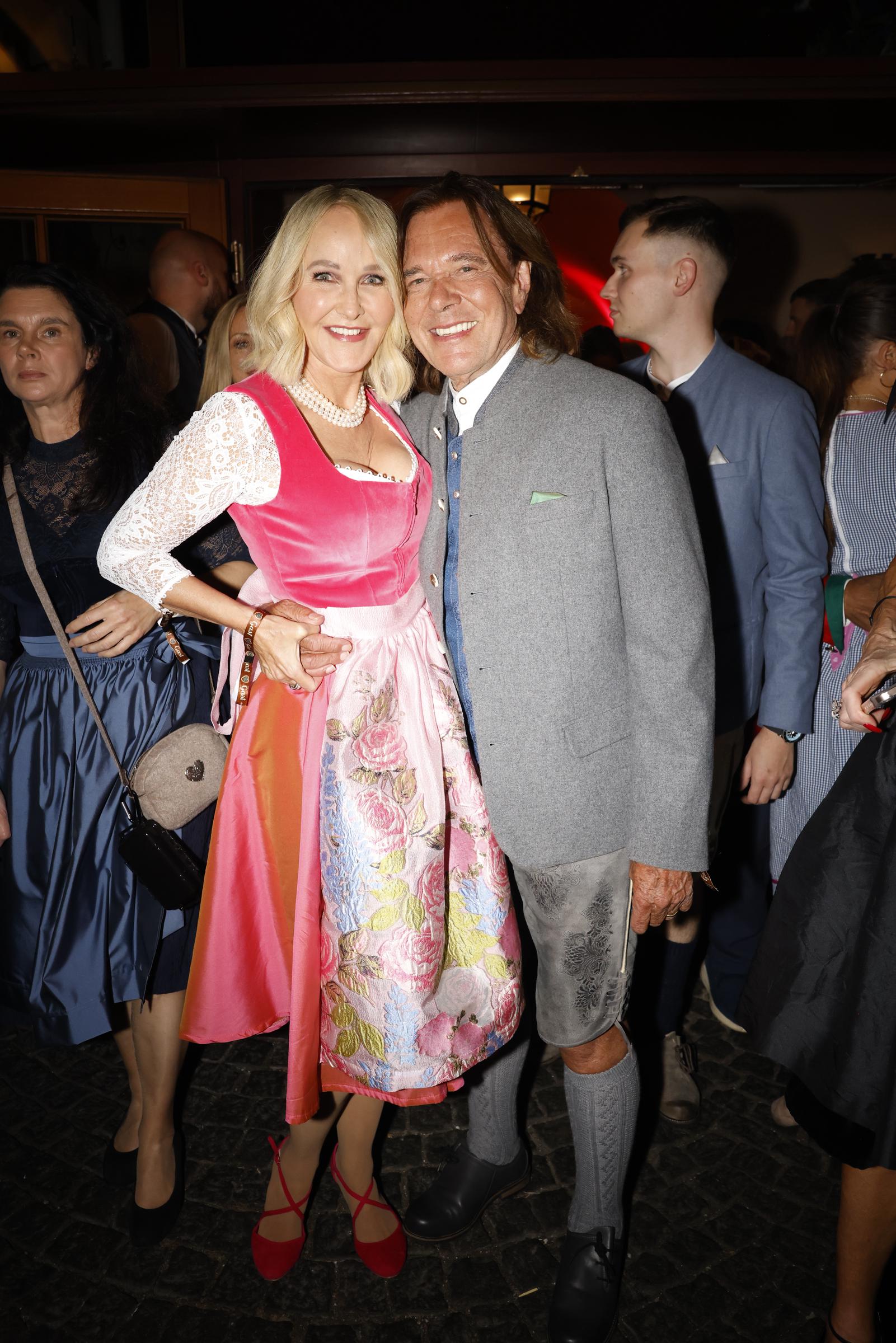 Kristina Bach und Jürgen Drews | Quelle: Getty Images
