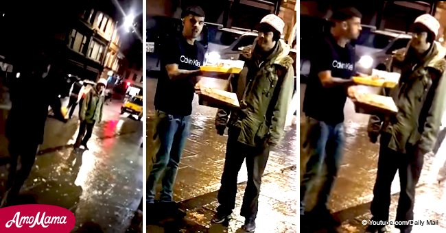 Ein Mann, der einen Döner einem Obdachlosen in das Gesicht warf, sorgte für Aufregen