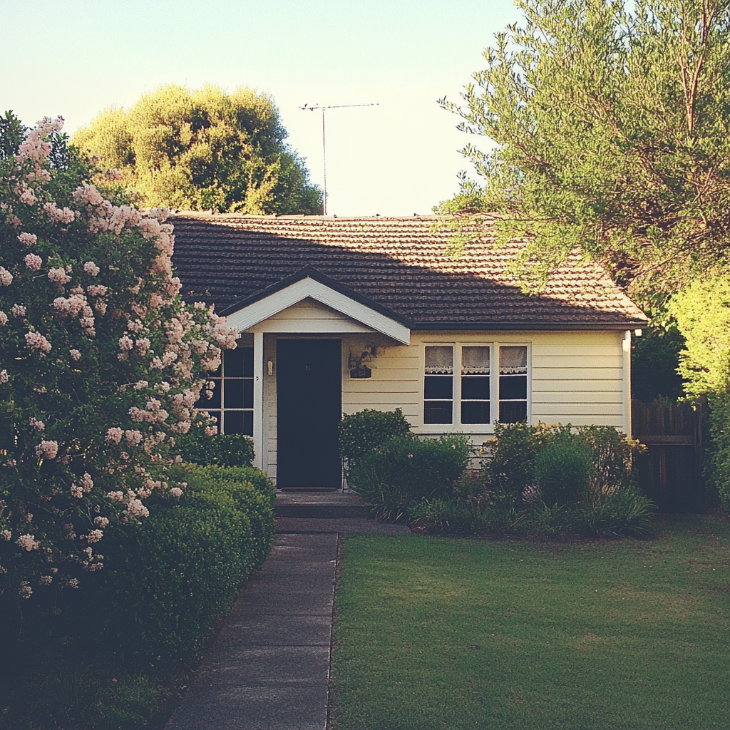 Das Äußere eines Hauses | Quelle: Midjourney