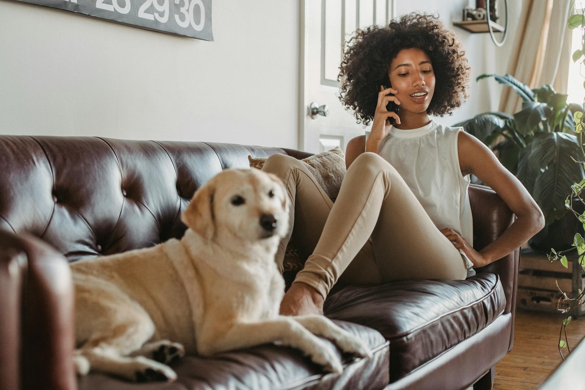 Eine Frau bei einem Telefonat | Quelle: Pexels