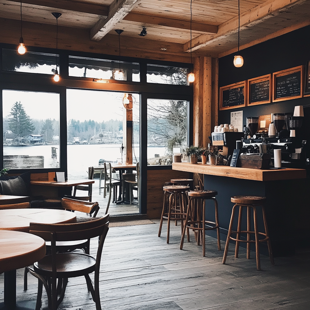 Das Innere eines Cafés | Quelle: Midjourney