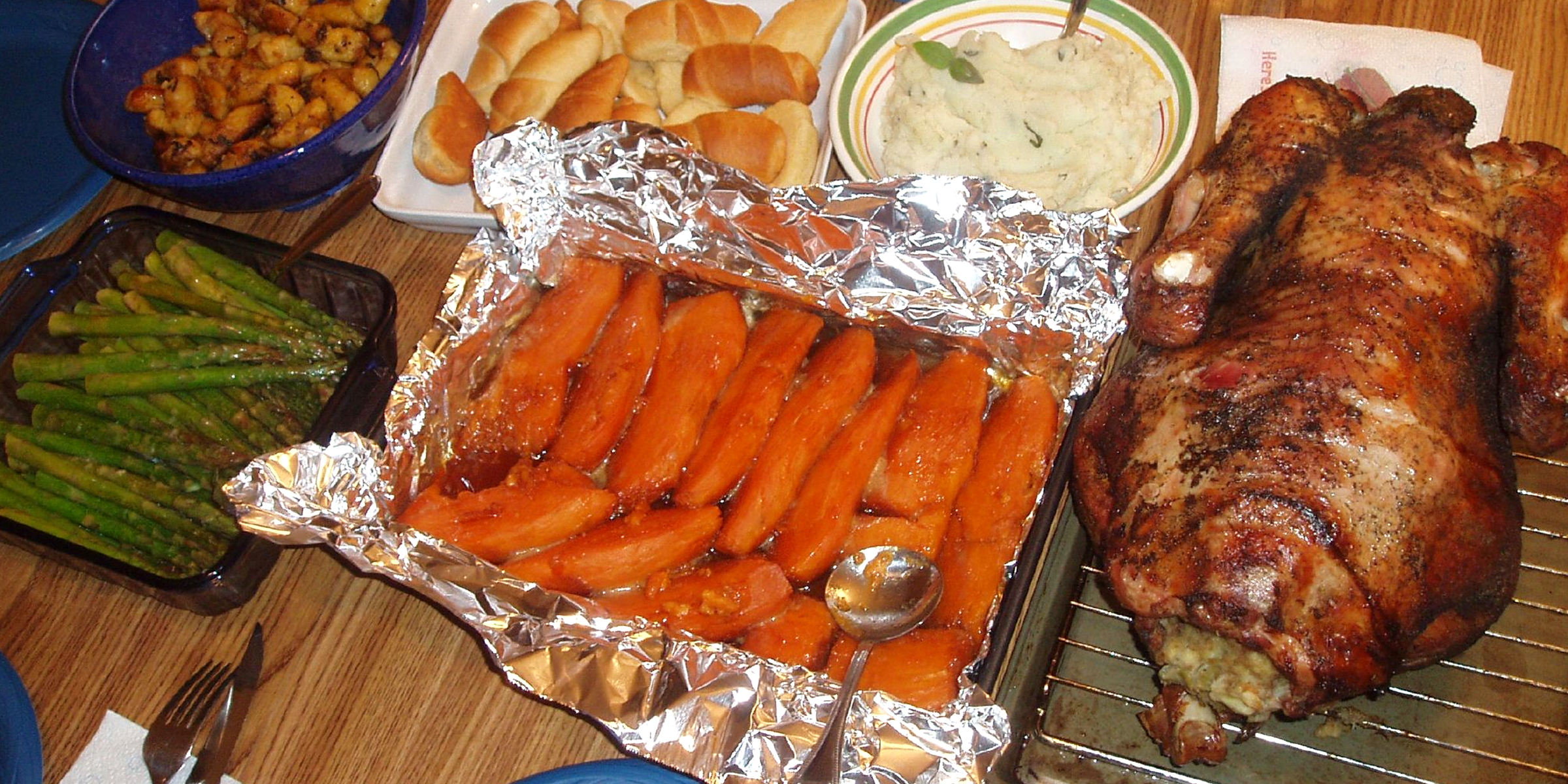 Thanksgiving-Mahlzeit | Quelle: flickr.com/johncarljohnson/CC BY 2.0