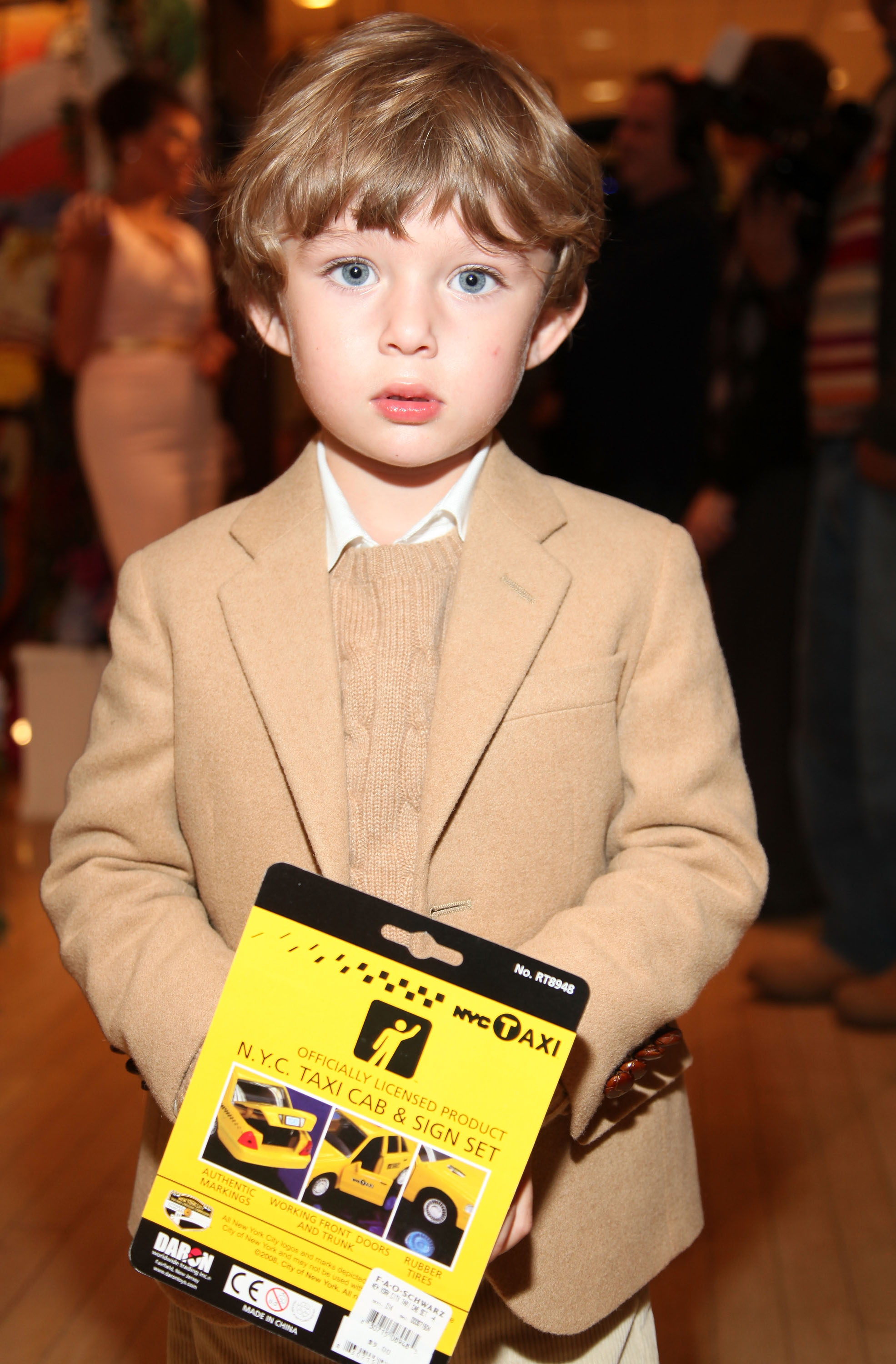 Barron Trump bei der 18. jährlichen Bunny Hop Veranstaltung am 3. März 2009 in New York. | Quelle: Getty Images