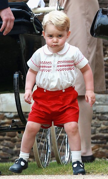 Prinz George, Taufe von Prinzessin Charlotte, 2015 | Quelle: Getty Images