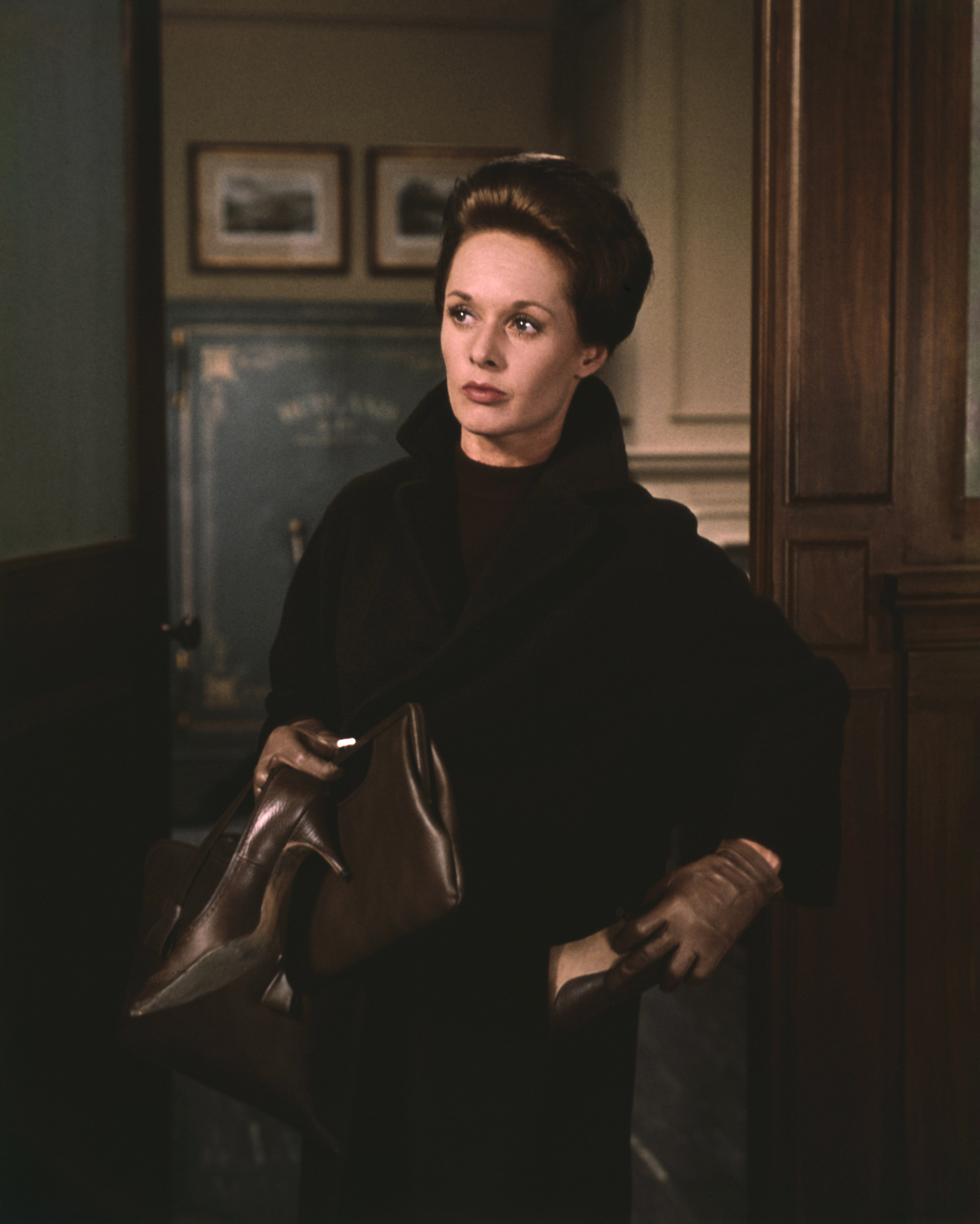 Tippi Hedren in einer Szene aus "Marnie" von 1964. | Quelle: Getty Images