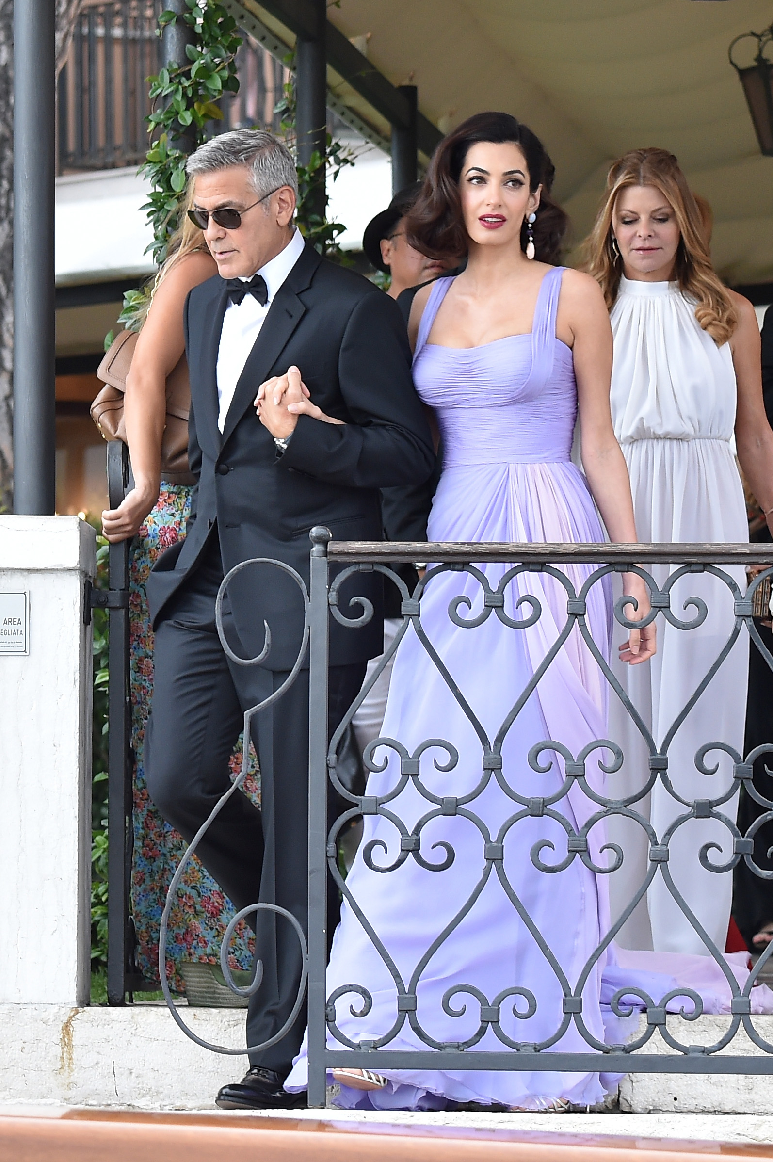 George und Amal Clooney bei den 74. Filmfestspielen von Venedig in Venedig, Italien am 2. September 2017 | Quelle: Getty Images