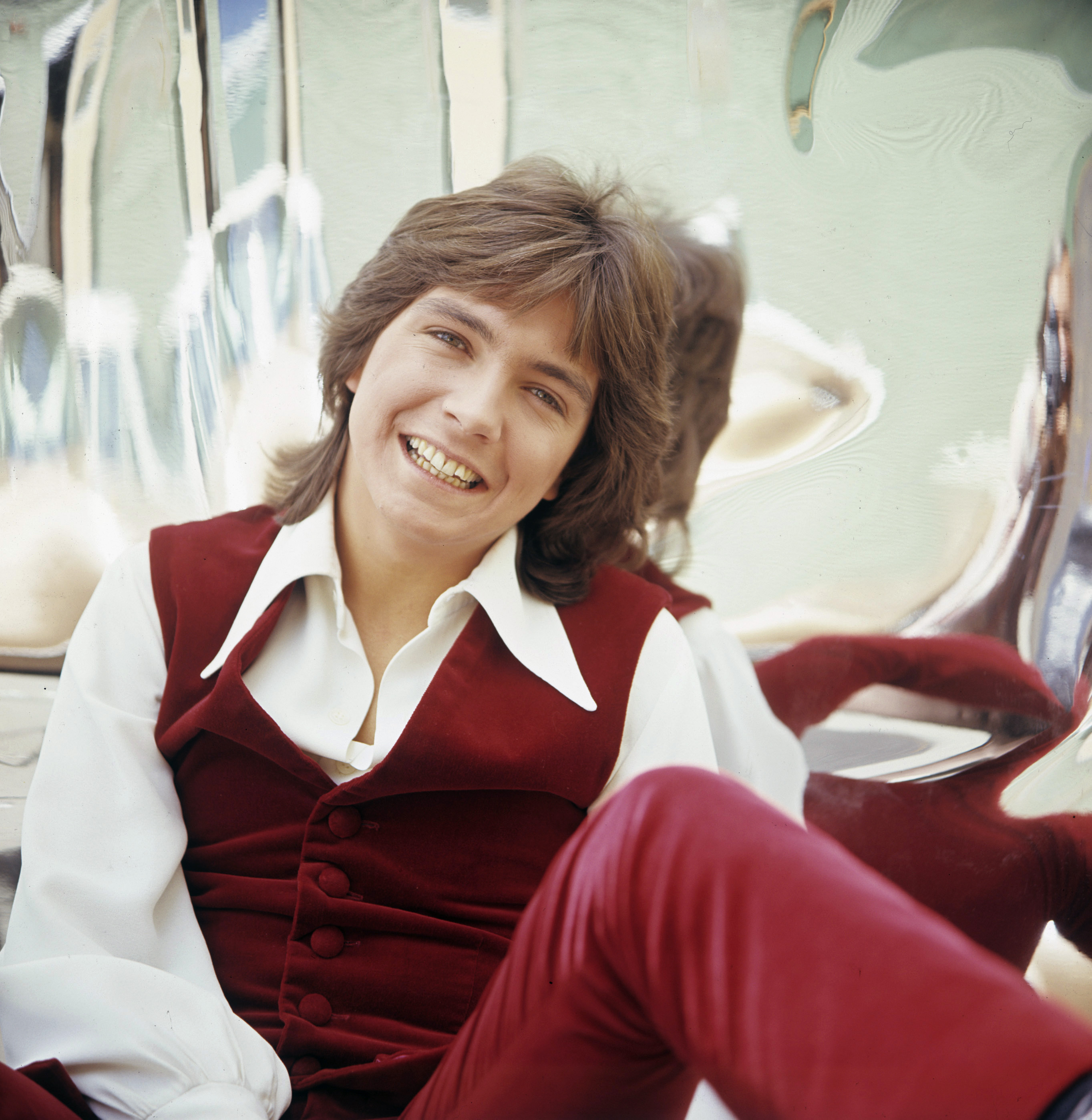 David Cassidy am Set von "The Partridge Family", 1971 | Quelle: Getty Images