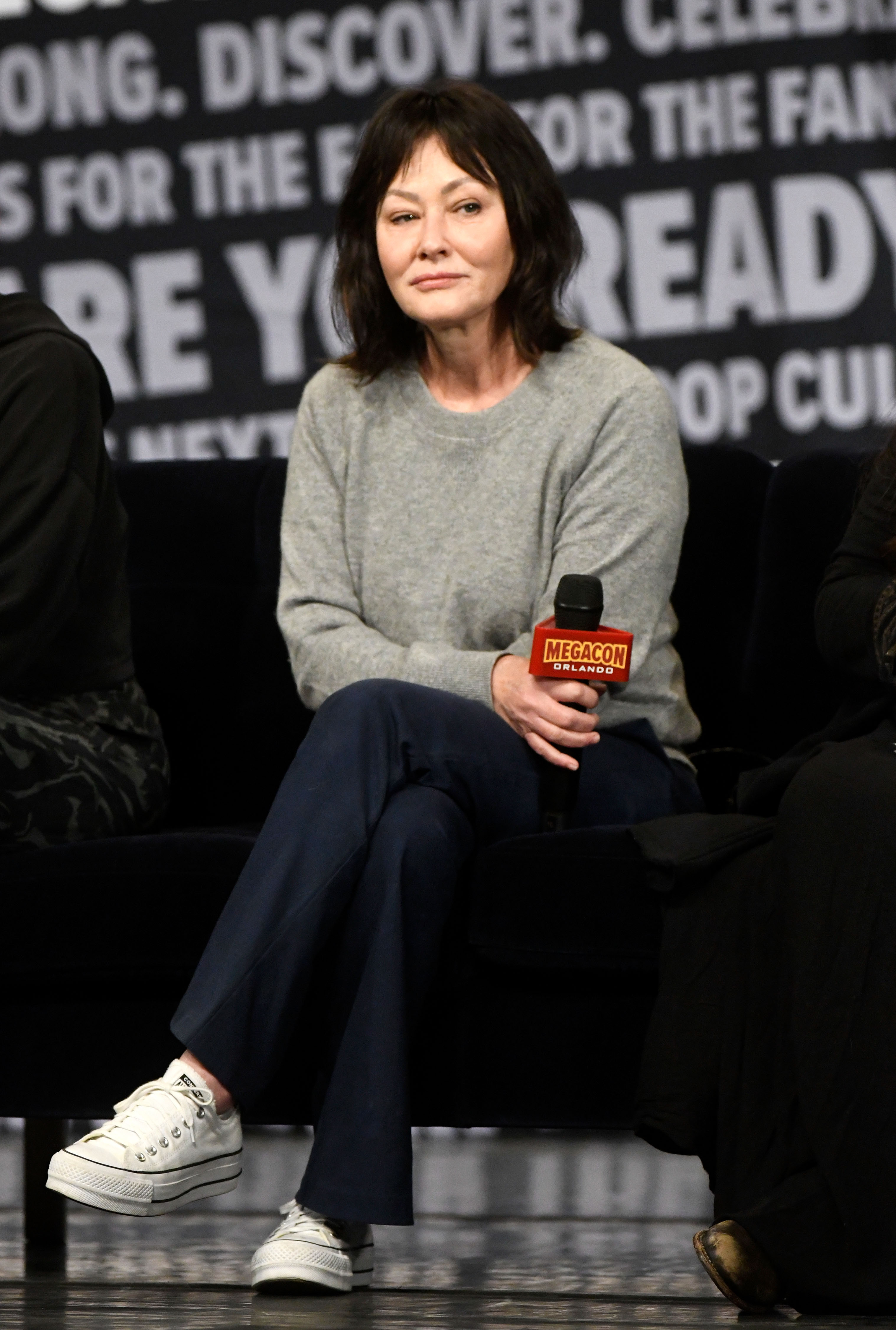 Shannen Doherty auf der MegaCon Orlando 2024 in Florida am 4. Februar 2024 | Quelle: Getty Images