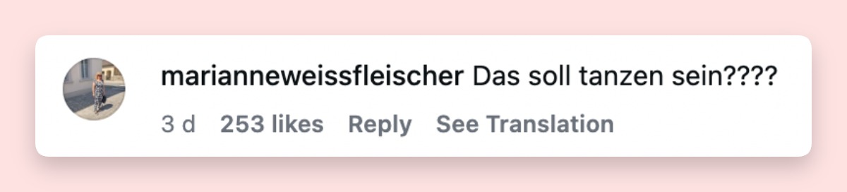 Unter die positiven Kommentare mischten sich auf negative Äußerungen | Quelle: Instagram/haraldgloeoeckler_official