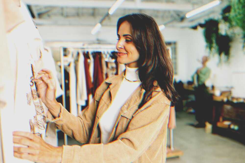Frau beim Einkaufen | Quelle: Shutterstock