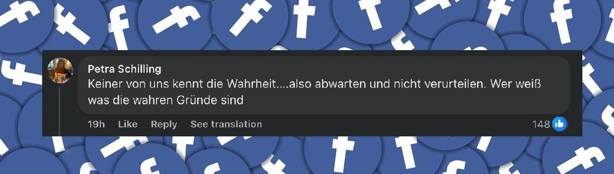 Facebook-Kommentar | Quelle: facebook.com/bild