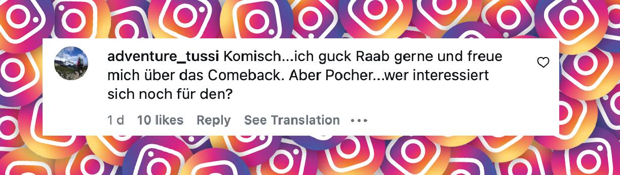 Fan-Kommentare | Quelle: instagram.com/reel/DWN2FL1DA50/