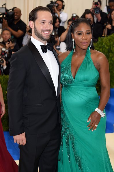 Alexis Ohanian, Serena Williams, "Rei Kawakubo/Comme des Garcons: Art Of The In-Between" Costume Institute Gala | Quelle: Getty Images
