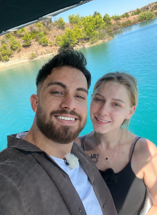 Servet Özbek und Loredana Wollny | Quelle: Instagram/loredanawollny