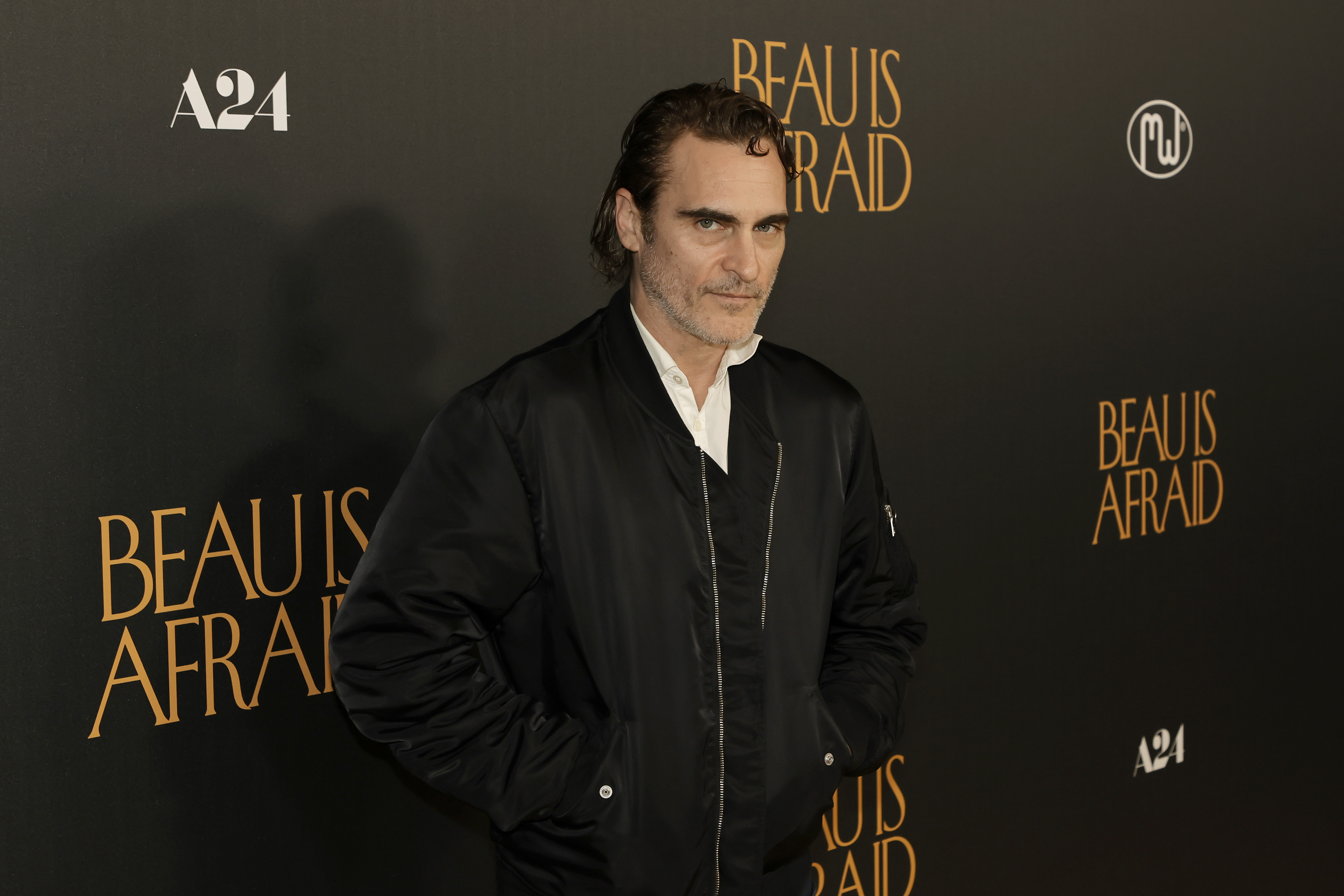 Joaquin Phoenix bei der Premiere von "Beau Is Afraid" in Los Angeles, 2023 | Quelle: Getty Images