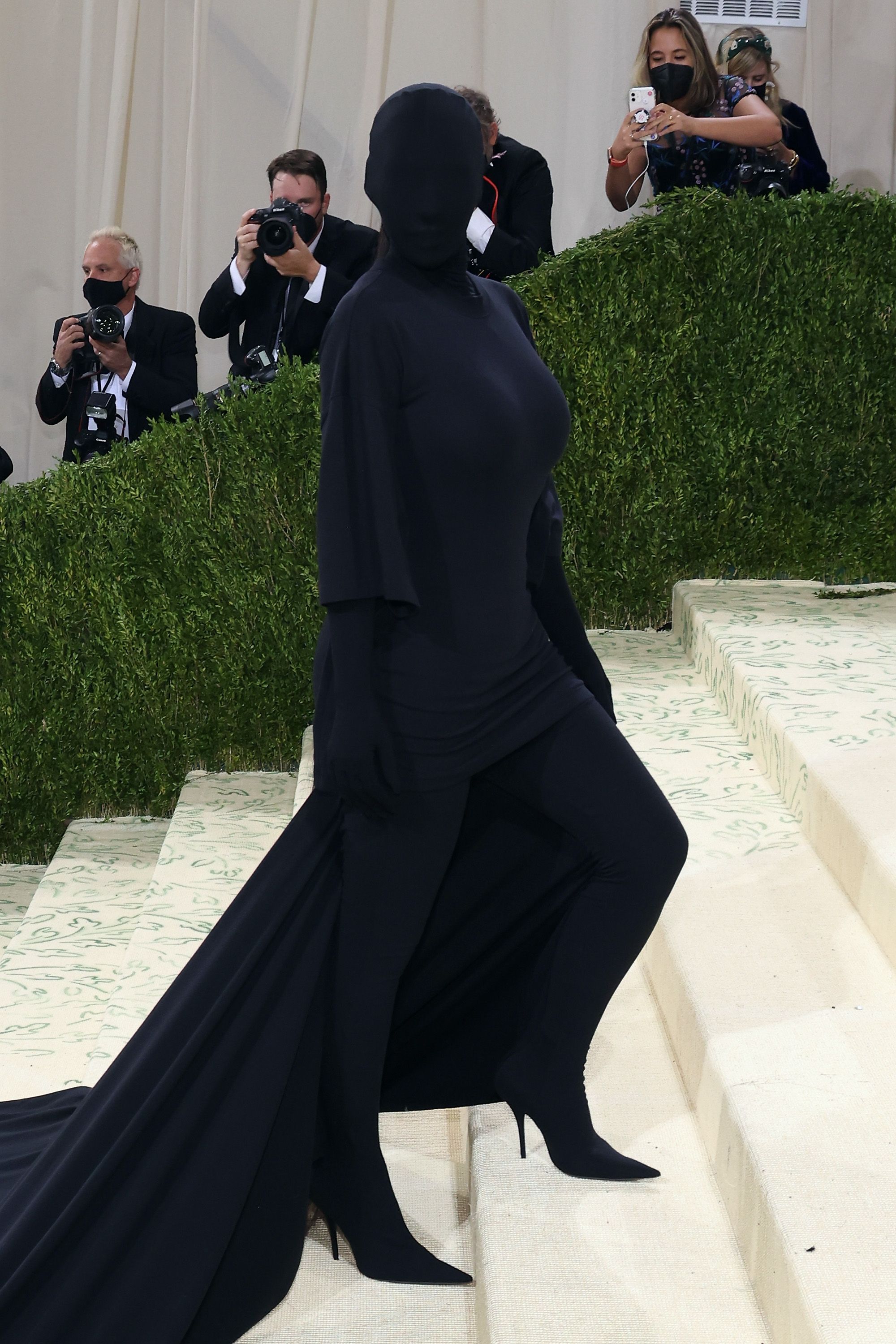Kim Kardashian West während der Met Gala 2021 zugunsten von "In America: A Lexicon of Fashion" im Metropolitan Museum of Art am 13. September 2021 in New York City. | Quelle: Getty Images