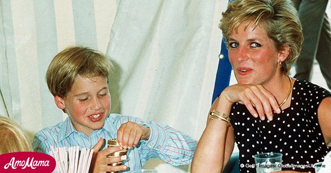  (Nach der Scheidung seiner Eltern) Prinz William versprach Diana ihren königlichen Titel wiederzugeben, sobald er König wird