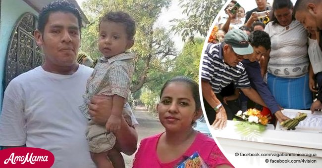 14 Monate altes Kind starb in den Armen seiner Mutter, nachdem es von der Polizei erschossen wurde