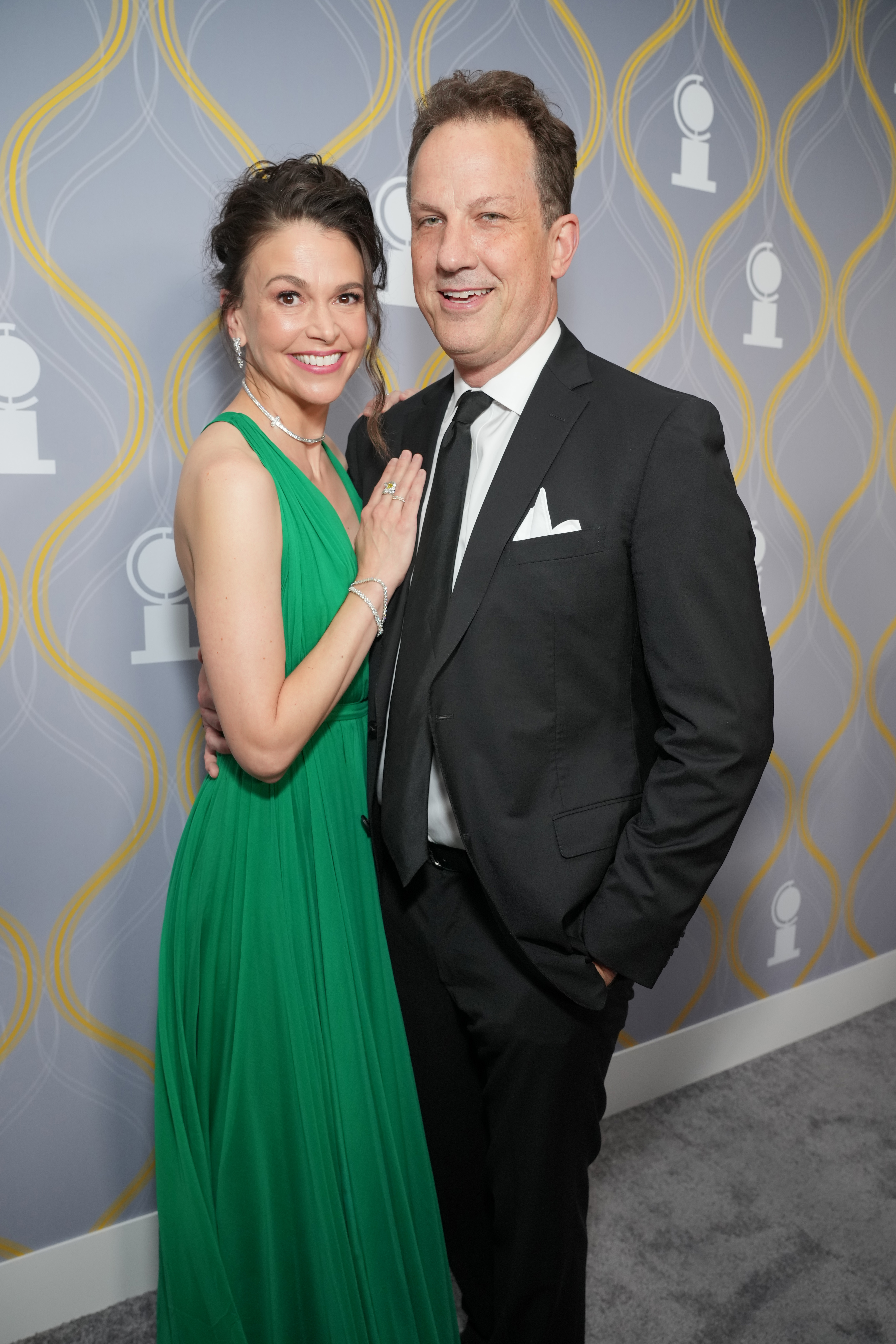 Sutton Foster und Ted Griffin besuchen die 75th Annual Tony Awards in der Radio City Music Hall in New York City, am 12. Juni 2022 | Quelle: Getty Images