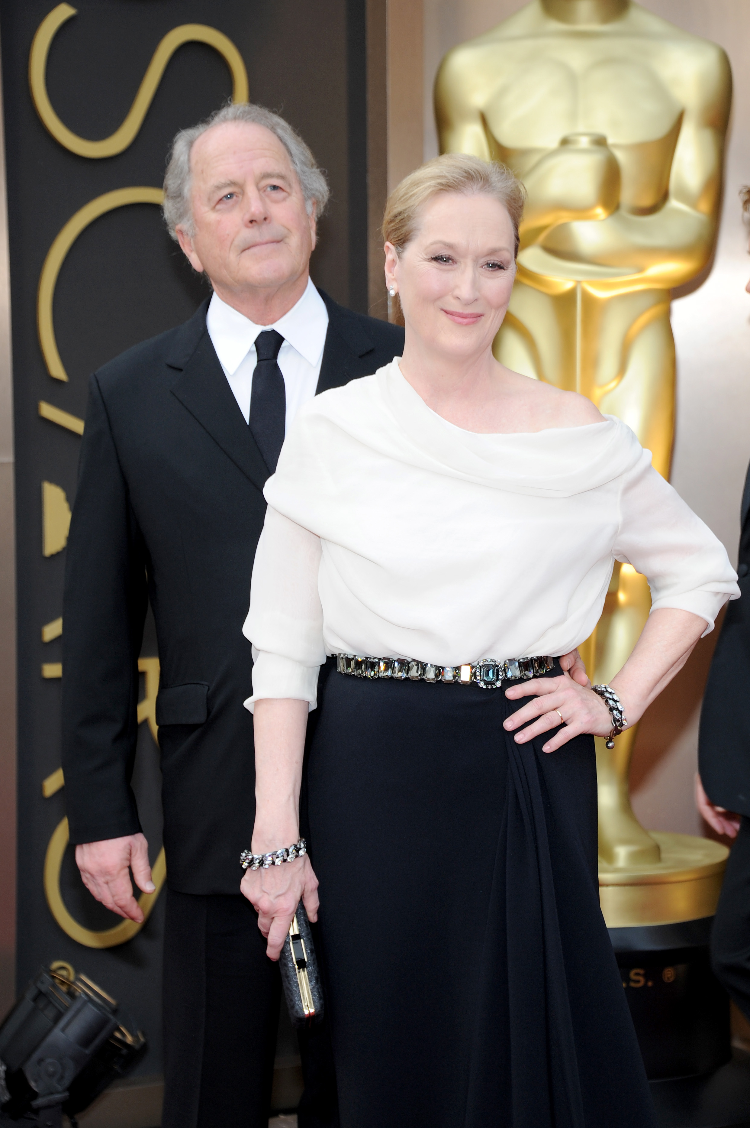 Don Gummer und Meryl Streep bei den Oscars im Hollywood &amp; Highland Center am 2. März 2014 in Hollywood, Kalifornien. | Quelle: Getty Images