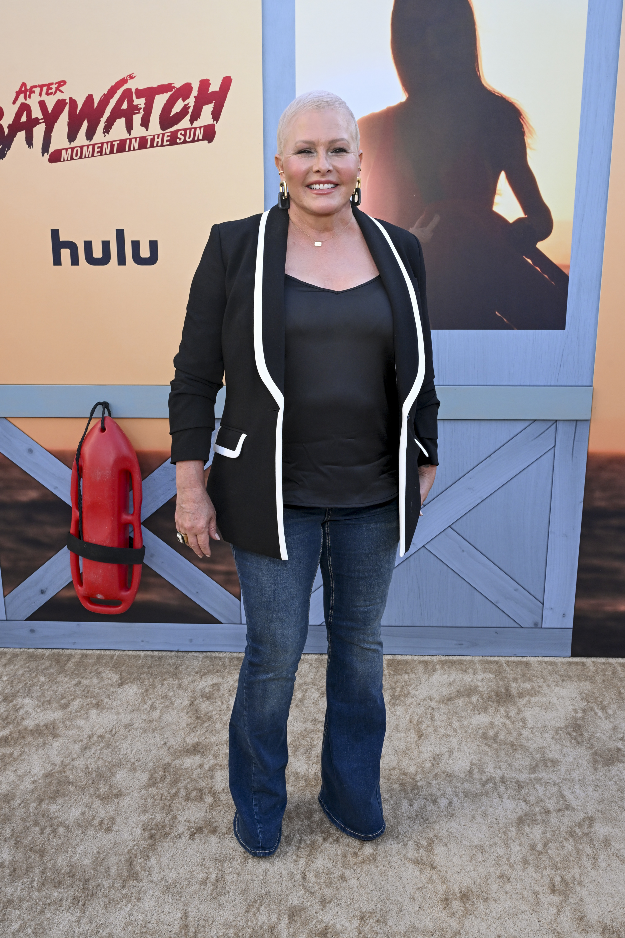 Nicole Eggert besucht die Premiere der ABC News Studios Dokuserie "After Baywatch: Moment in the Sun" im The Bungalow am 26. August 2024 in Santa Monica, Kalifornien. | Quelle: Getty Images