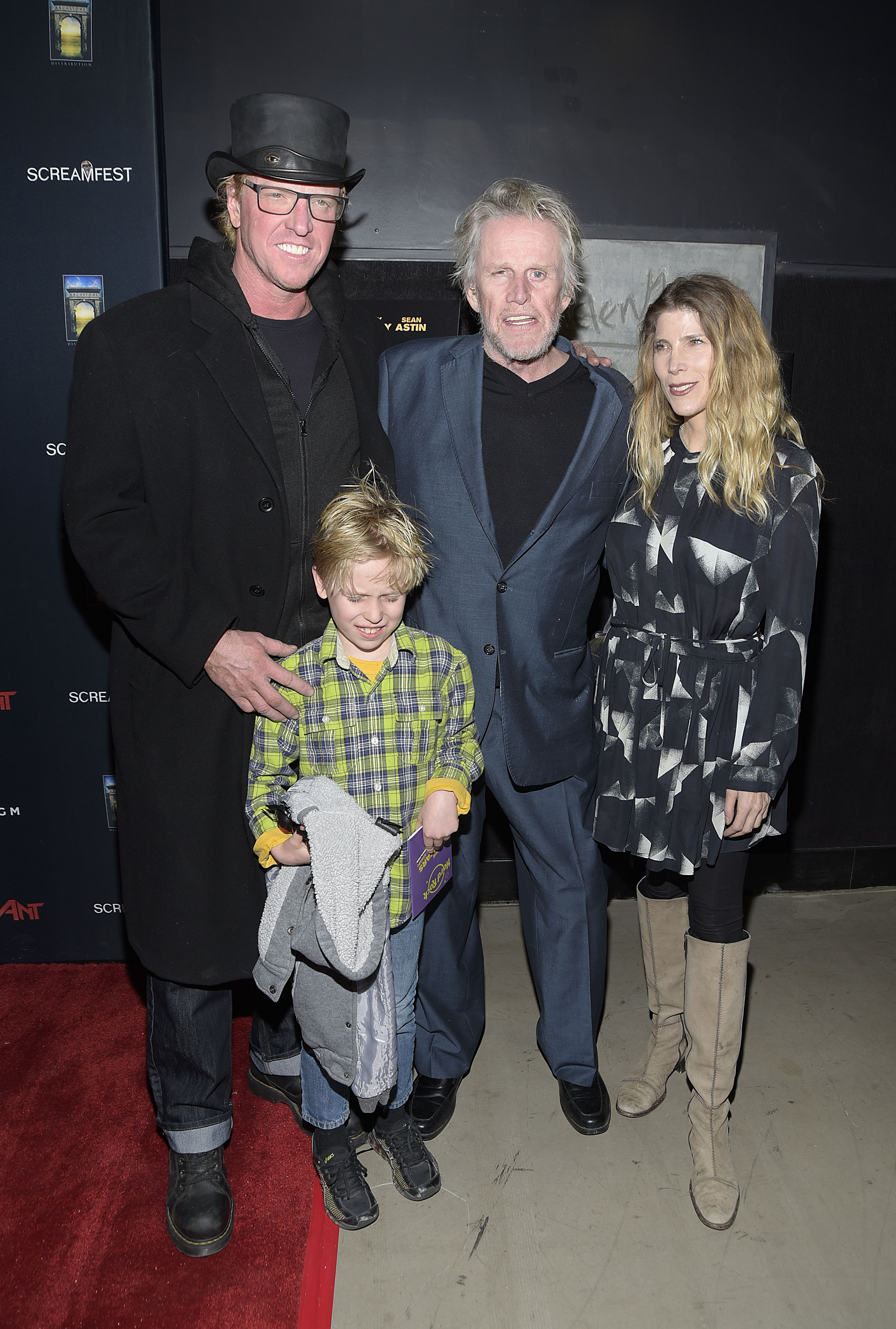 Gary Busey und Steffanie Sampson haben einen Sohn namens Luke Busey. | Quelle: Getty Images