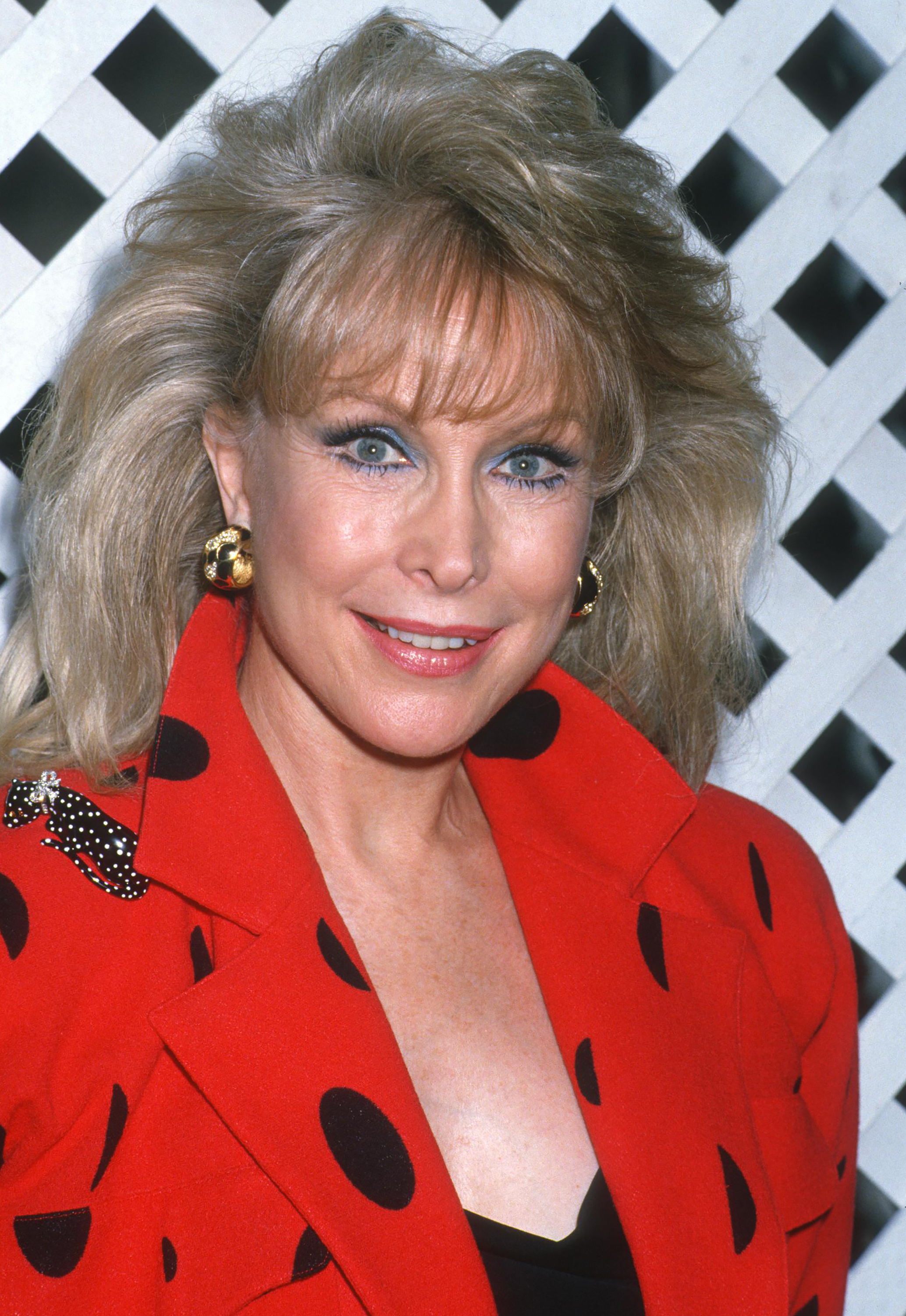 Barbara Eden besucht am 24. März 1988 in Beverly Hills, Kalifornien, eine Mutter-Tochter-Benefiz-Modenschau für Prominente. | Quelle: Getty Images