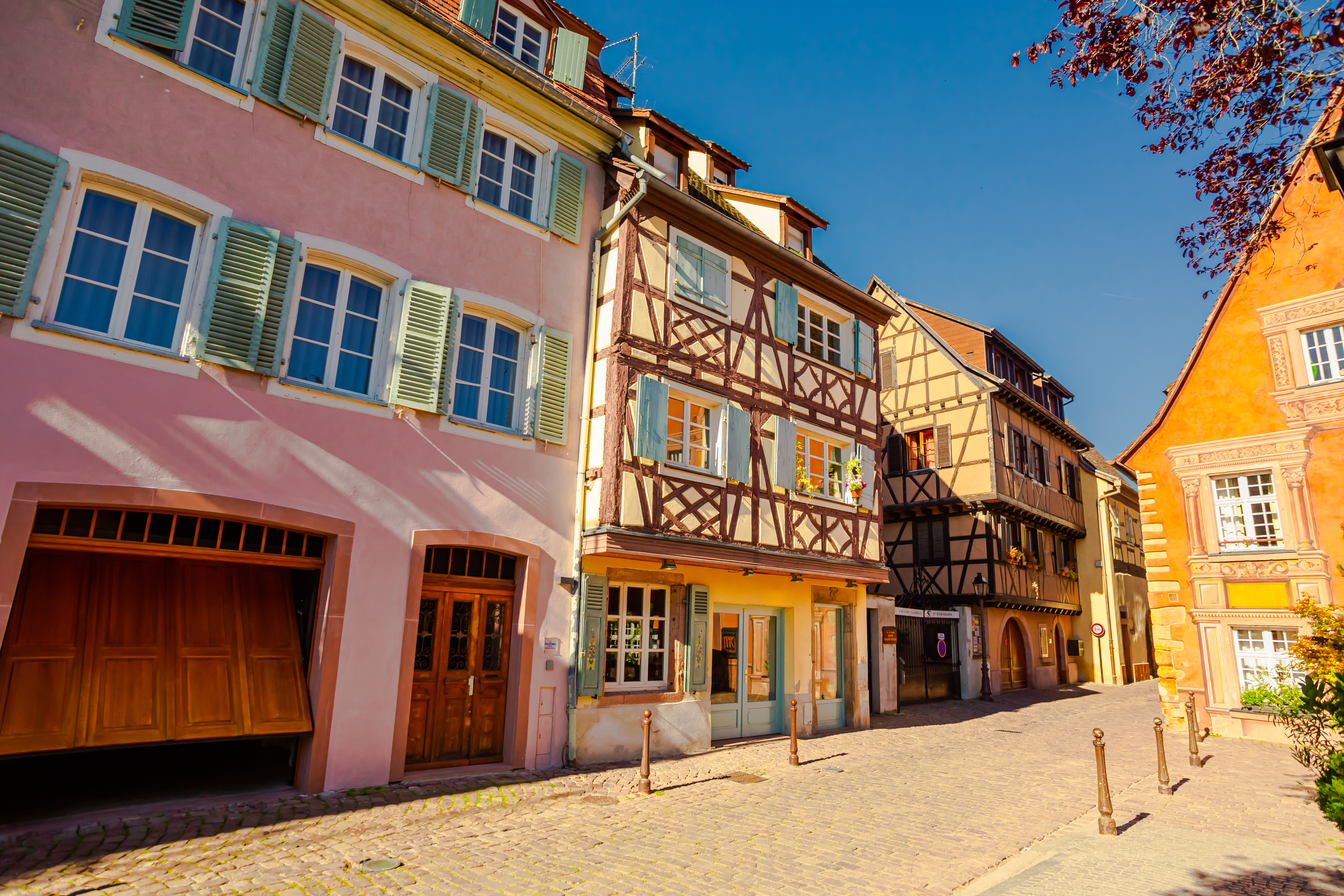 Elsass. Die alte französische Stadt Colmar. Frankreich. Sommerreise. Europa | Quelle: Getty Images