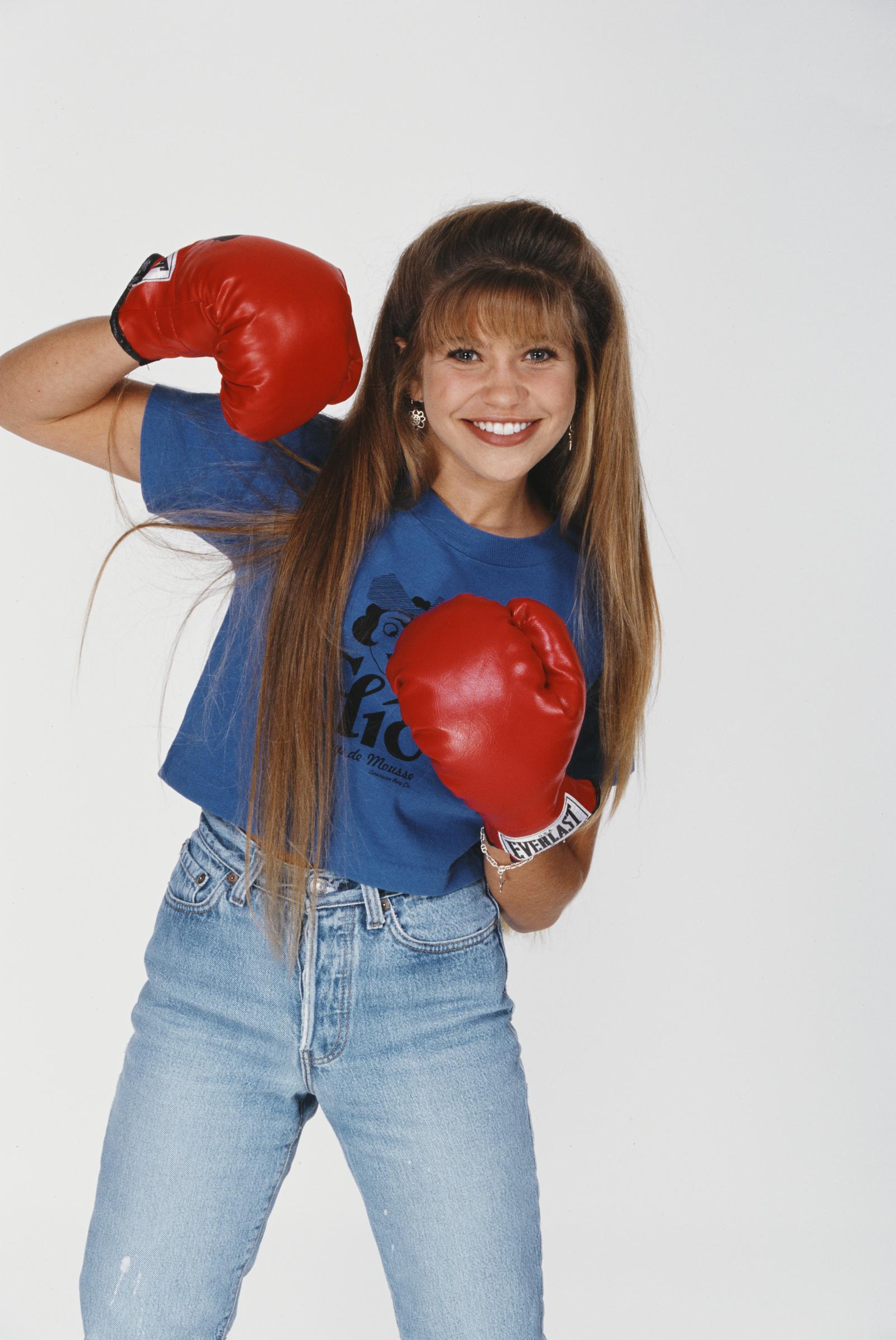 Danielle Fishel im Jahr 1995 | Quelle: Getty Images