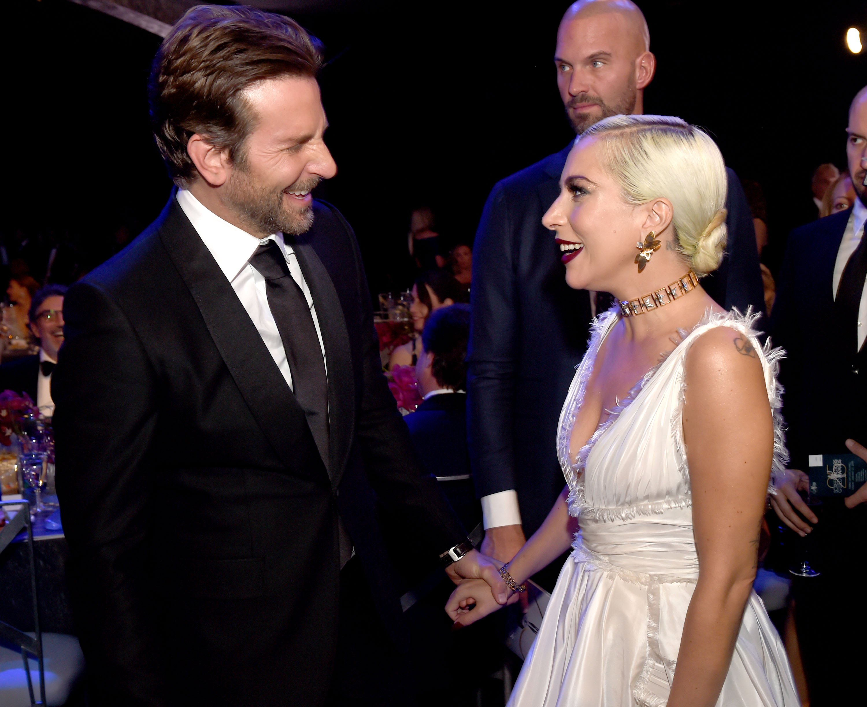 Lady Gaga und Bradley Cooper am 27. Januar 2019 in Los Angeles, Kalifornien | Quelle: Getty Images