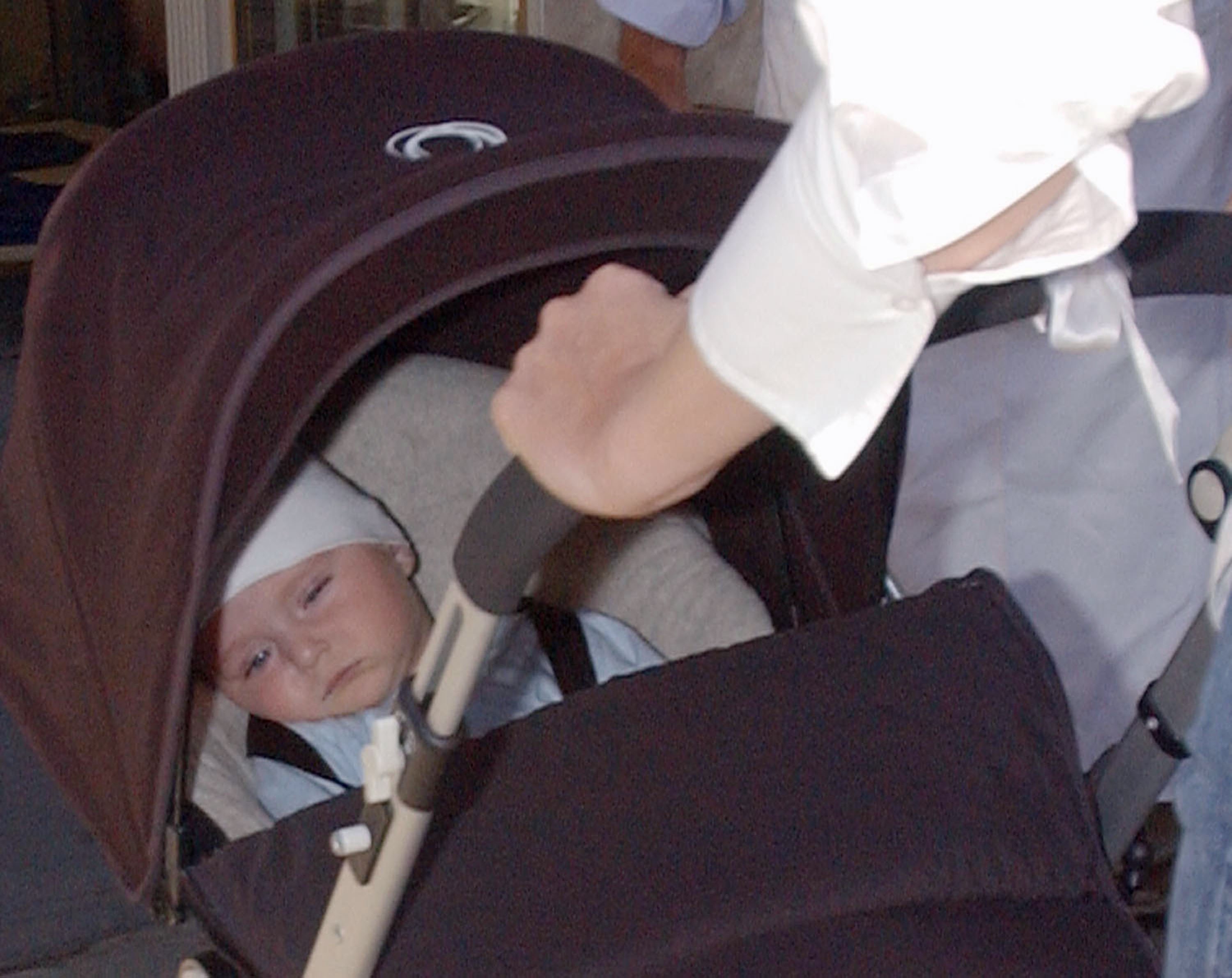 Barron William Trump, fotografiert am 9. Oktober 2006 in New York. | Quelle: Getty Images