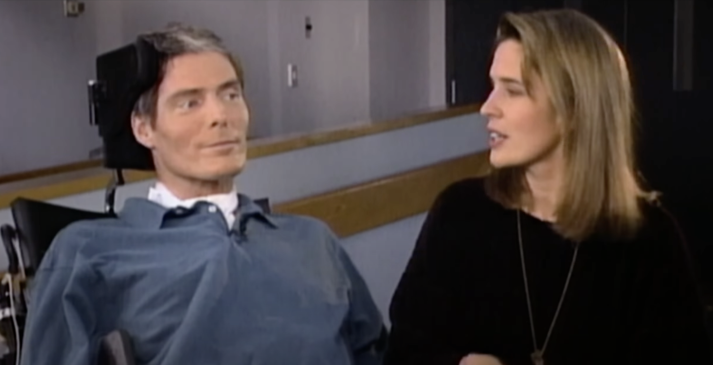 Christopher Reeve und Dana Reeve | Quelle: YouTube/WarnerBrosPictures